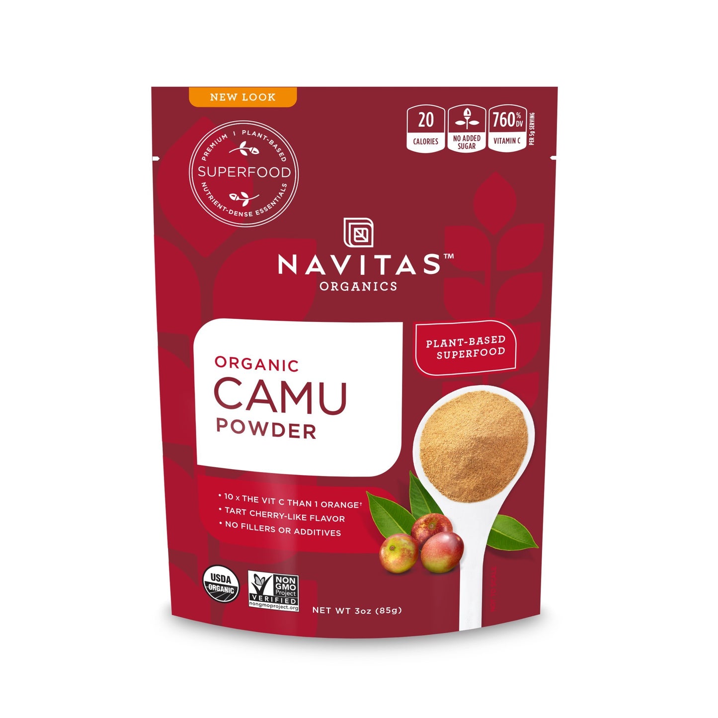 Navitas Organics Camu Camu Powder, 3 oz