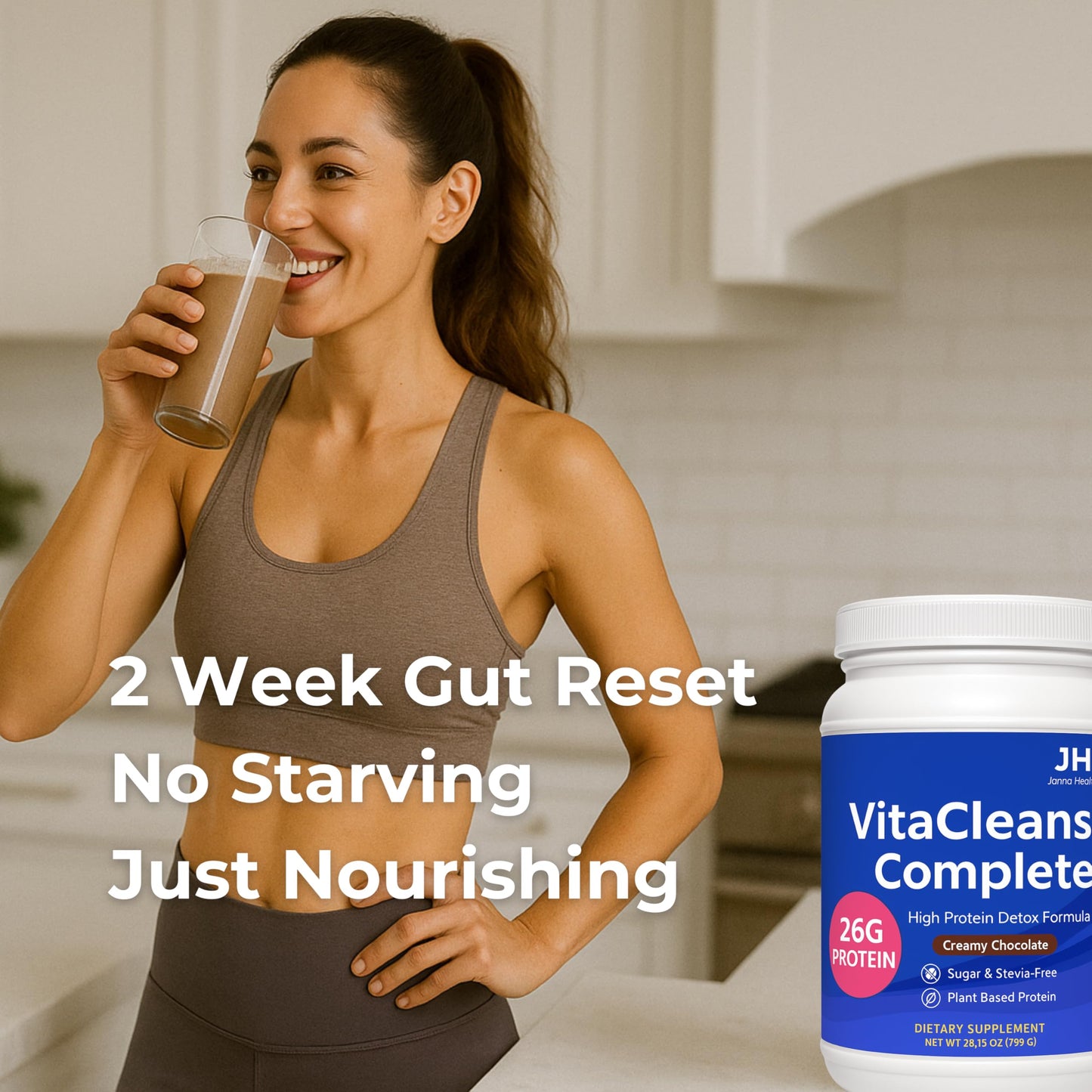 JANNA HEALTH & WELLNESS Premium Gut Cleanse with Turmeric & Pomegranate Powder 28.15