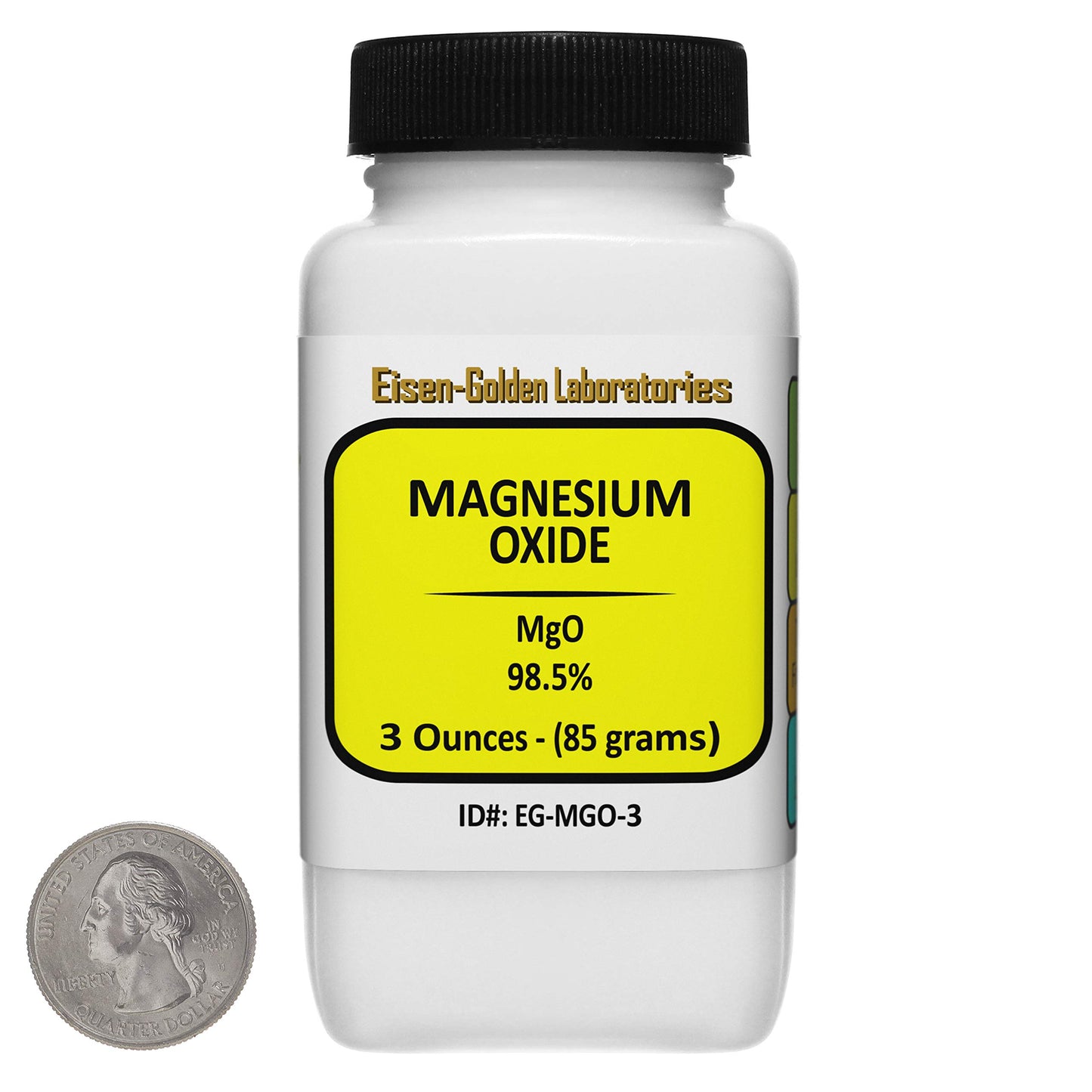 Eisen-Golden Laboratories Magnesium Oxide Powder, 3 oz Bottle