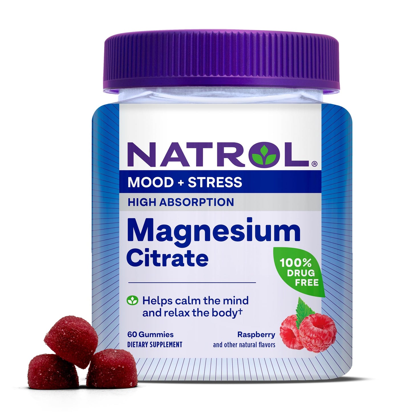 Natrol Magnesium Citrate Gummies 60 Count