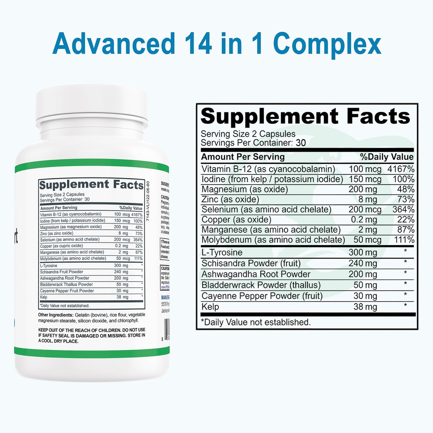 Holistic Planet Thyroid Support Capsule 60 Count