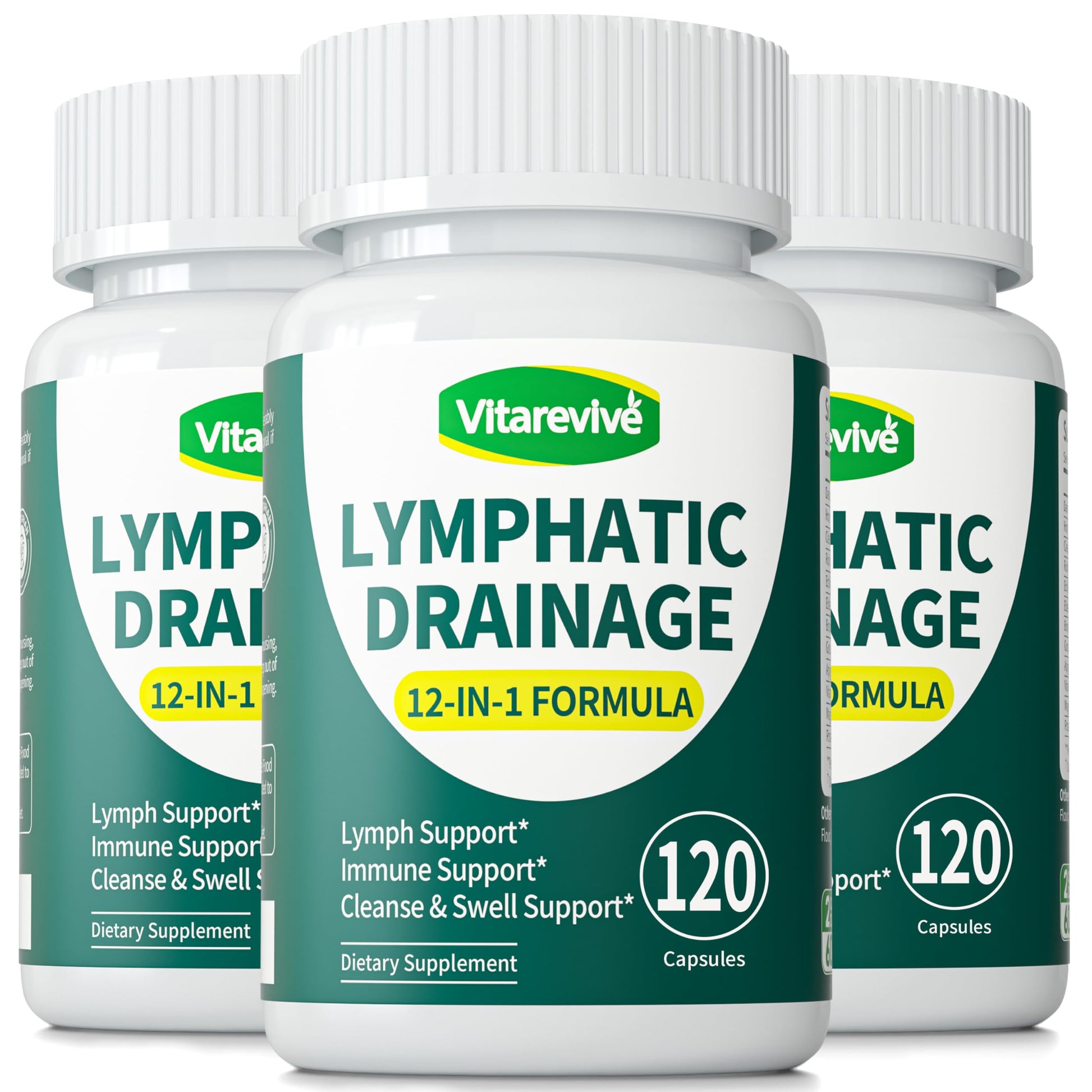 Vitarevive Lymphatic Drainage Capsules, 360 Capsules