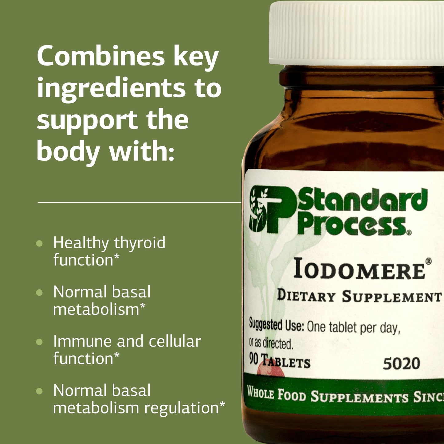 Standard Process Inc. Iodomere Tablet, 90 Count