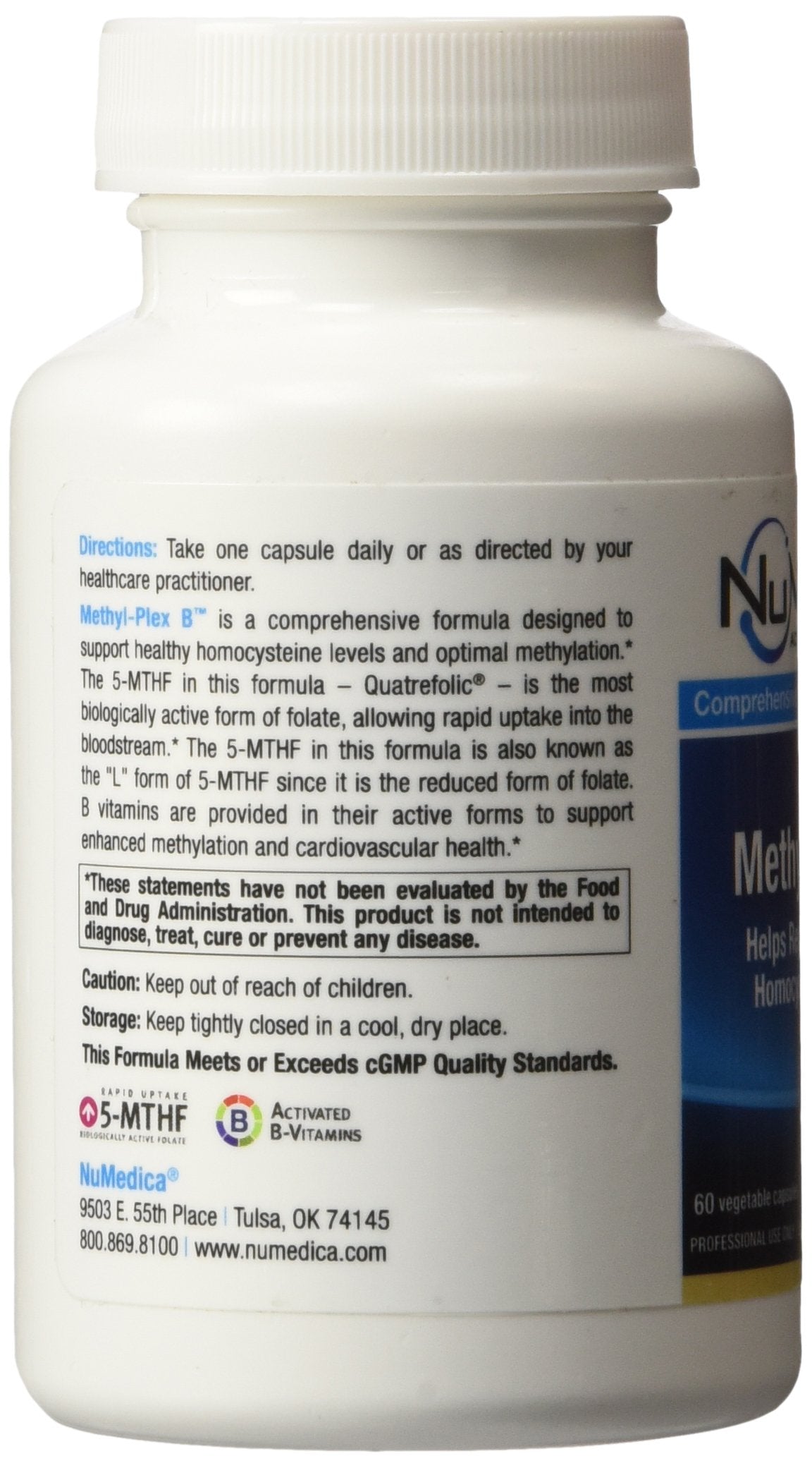 NuMedica Methyl-Plex B Capsule 60 Count