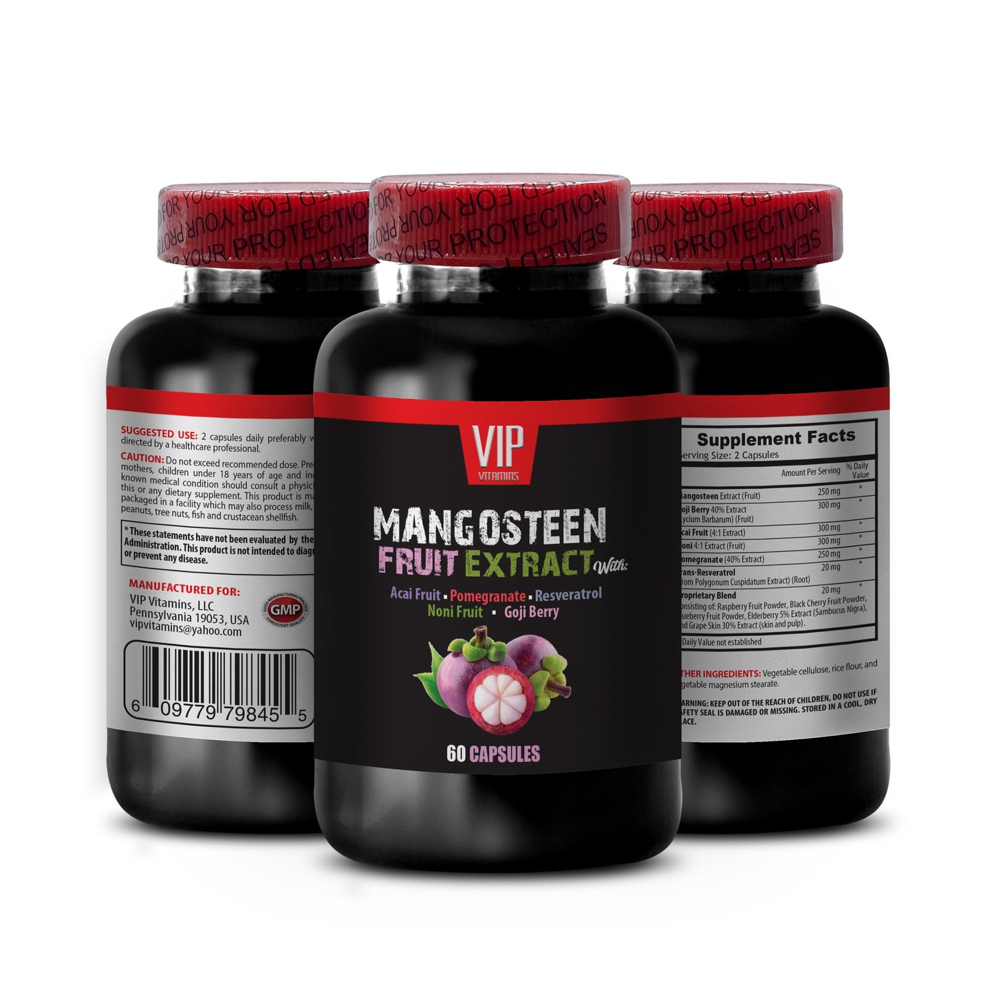 VIP VITAMINS Mangosteen Capsule 60 Capsules