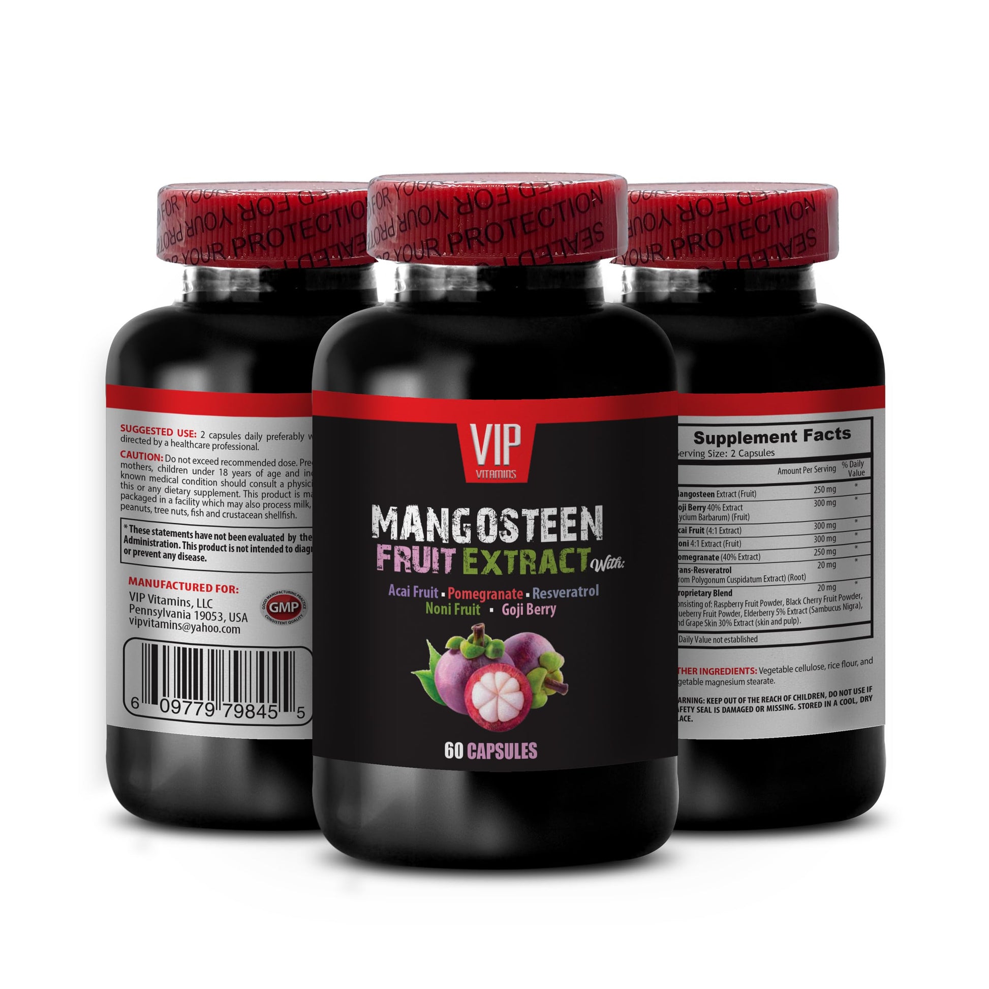 VIP VITAMINS Mangosteen Capsule 60 Capsules
