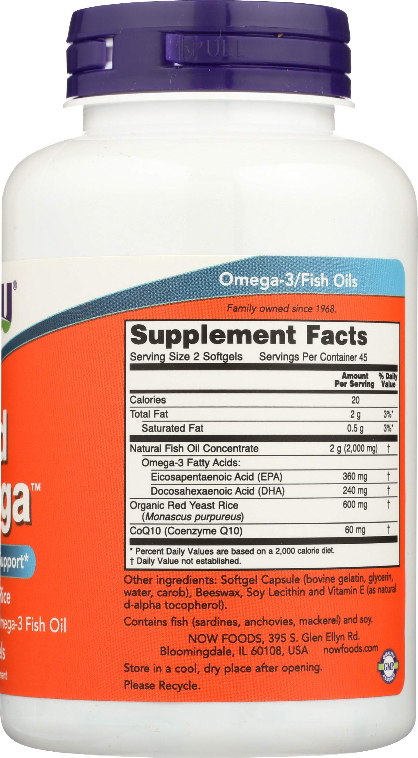 NOW Foods Red Omega Softgels 90 Count