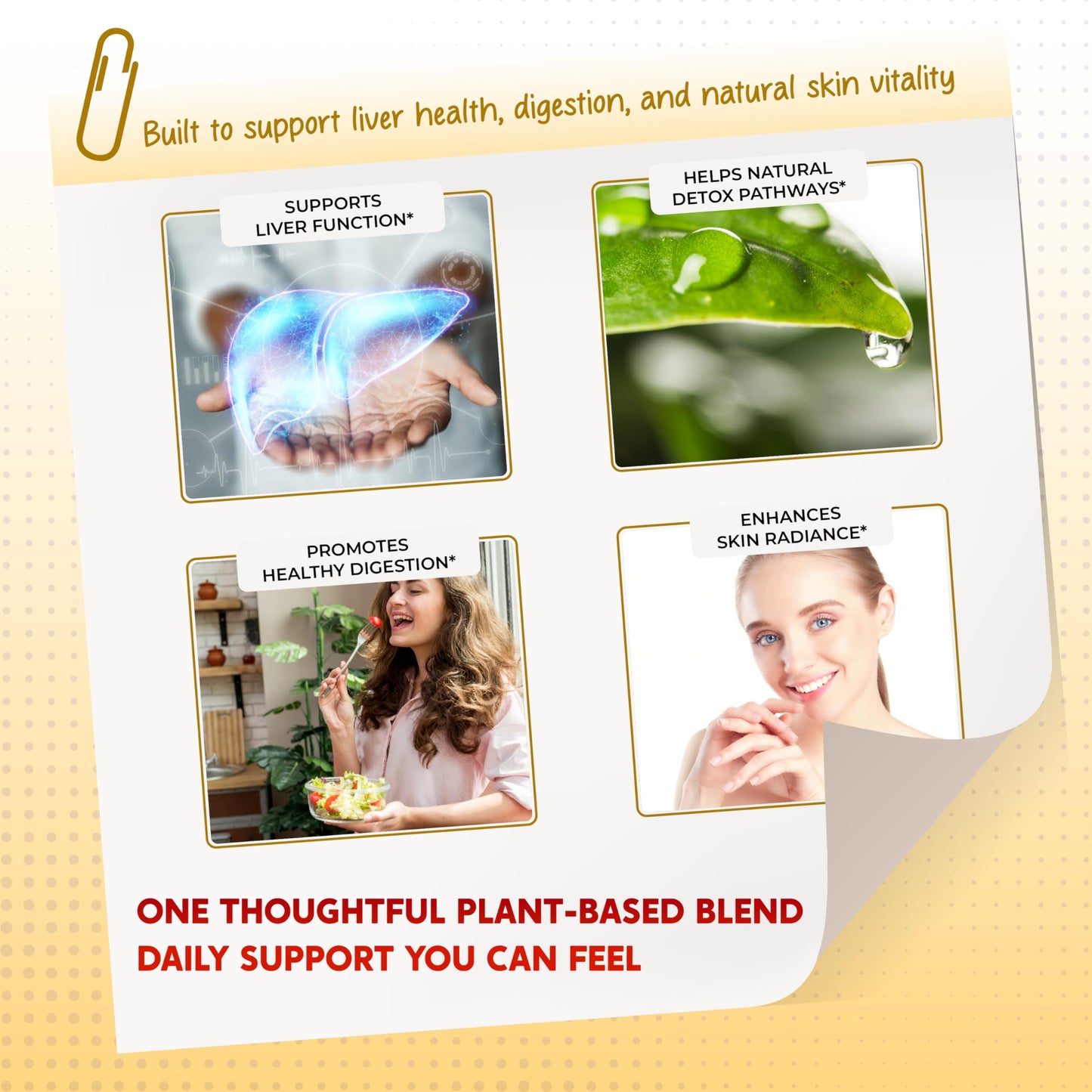 PEAKPURY Ultra Dandelion with Milk Thistle & Vitamin C Artichoke Capsules 150