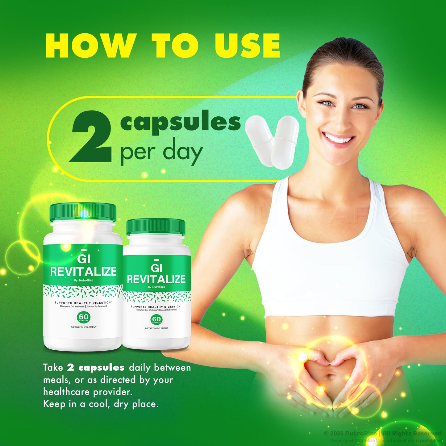 NutraRize GI Revitalize Capsule, 60 Capsules