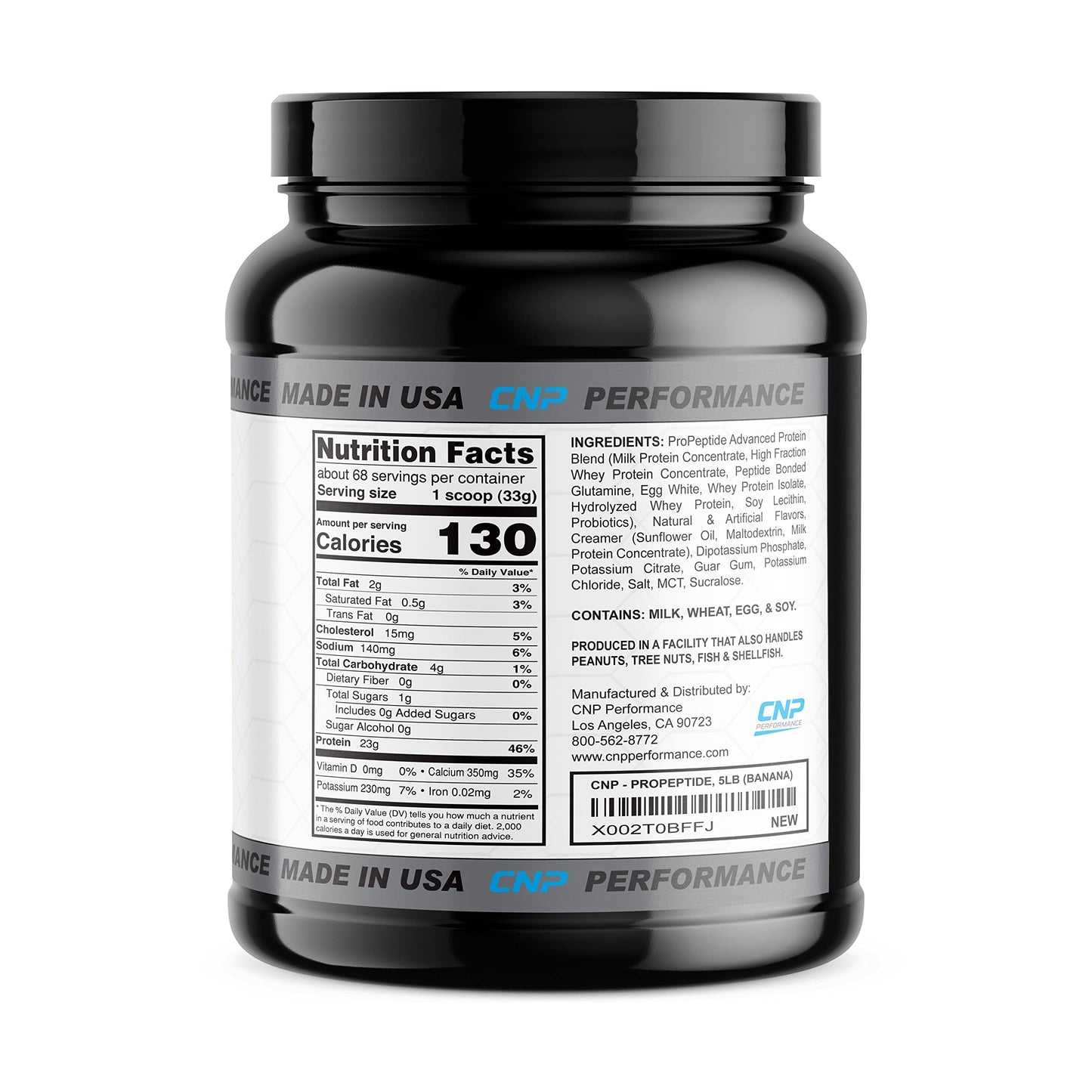 CNP Performance ProPeptide Protein Powder, 80 Servings