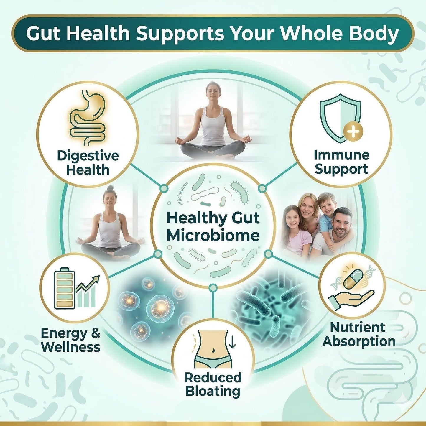 Mansfield Naturals Probiotic Supplement 40 Billion CFU Capsules 60 Count