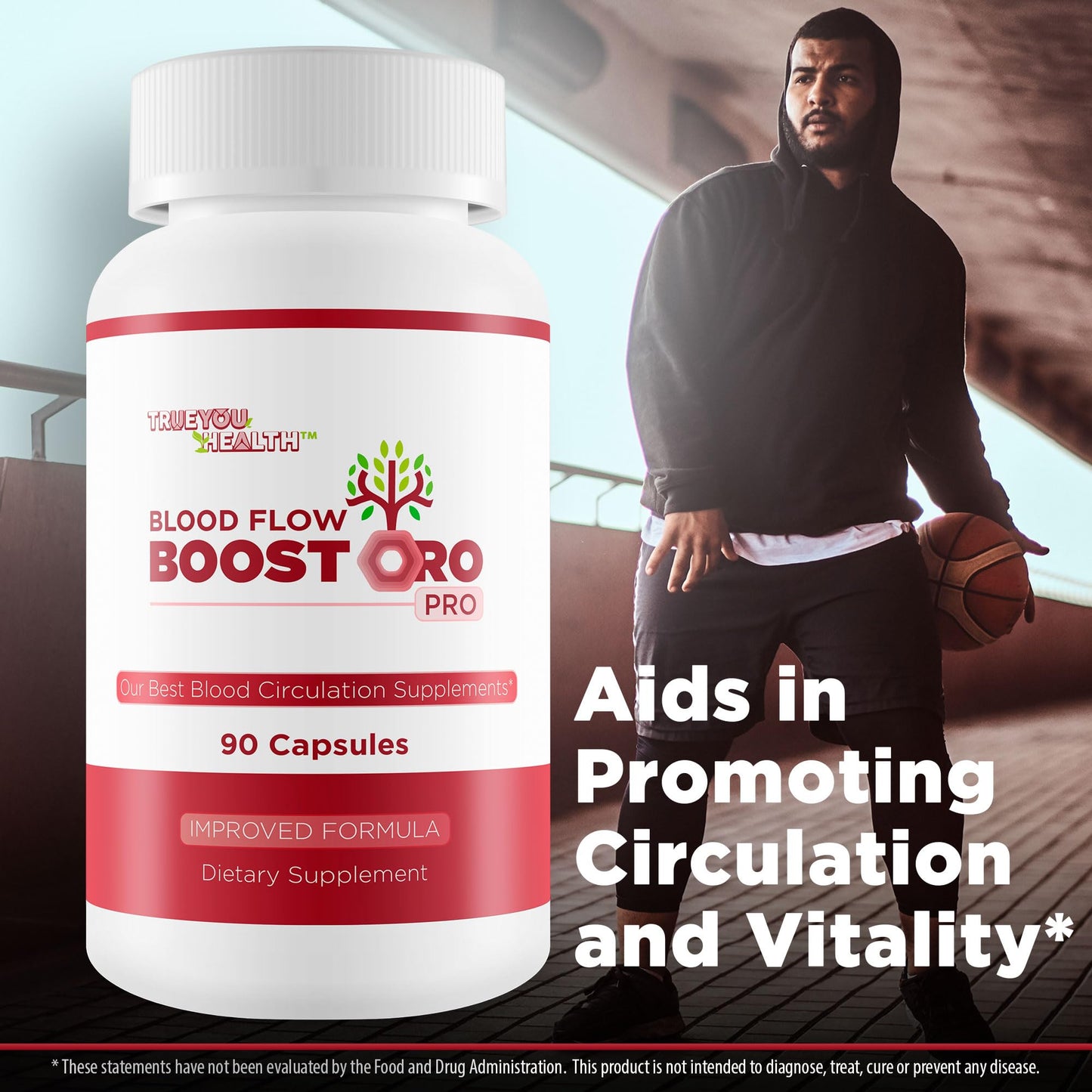 True You Health Blood Flow Boostoro Pro Capsules, 90 Count