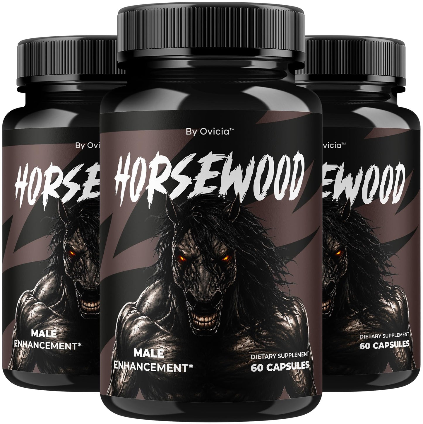 OVICIA Horsewood Capsules Advanced Formula with All Natural Ingredients, Premium Pills Maximum Strength for Wellness & Overall Health Support, 180 Capsules