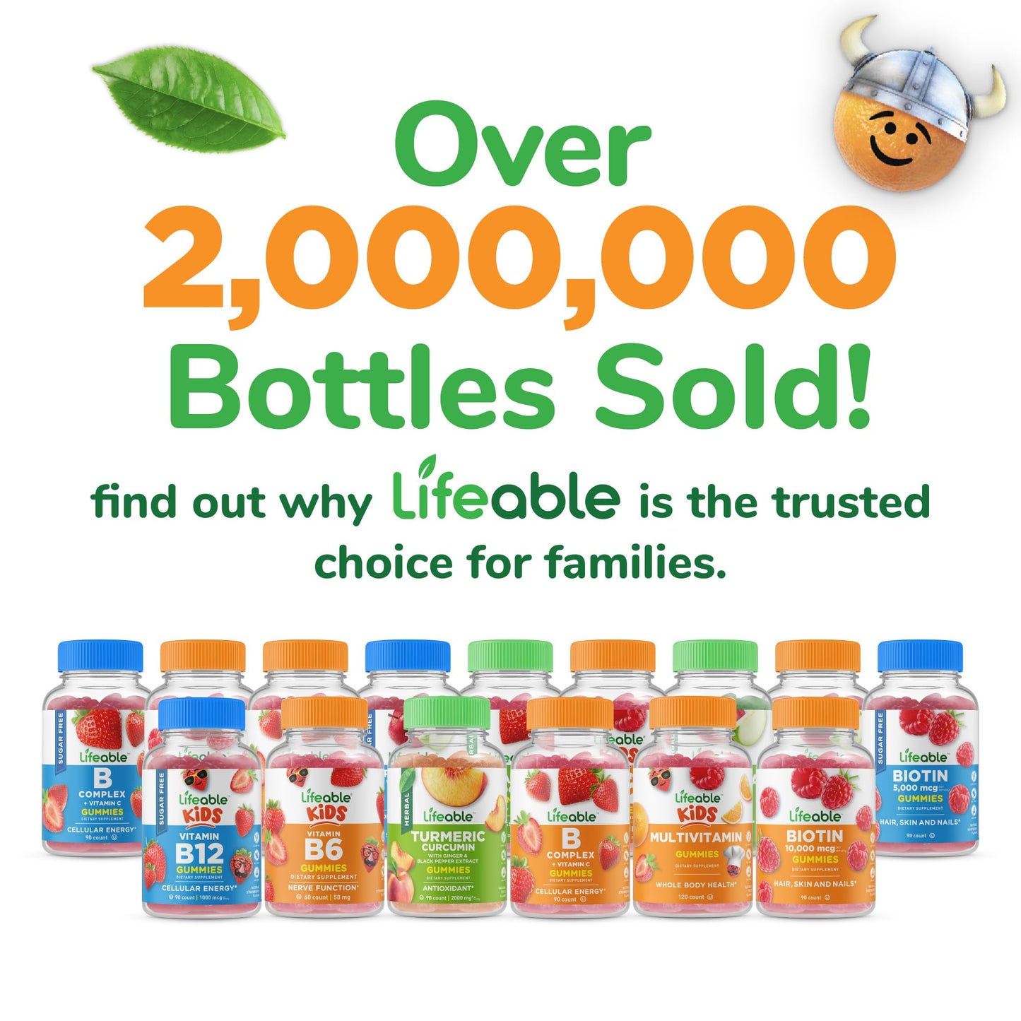Lifeable Kids Multivitamin Gummies 90 Gummies