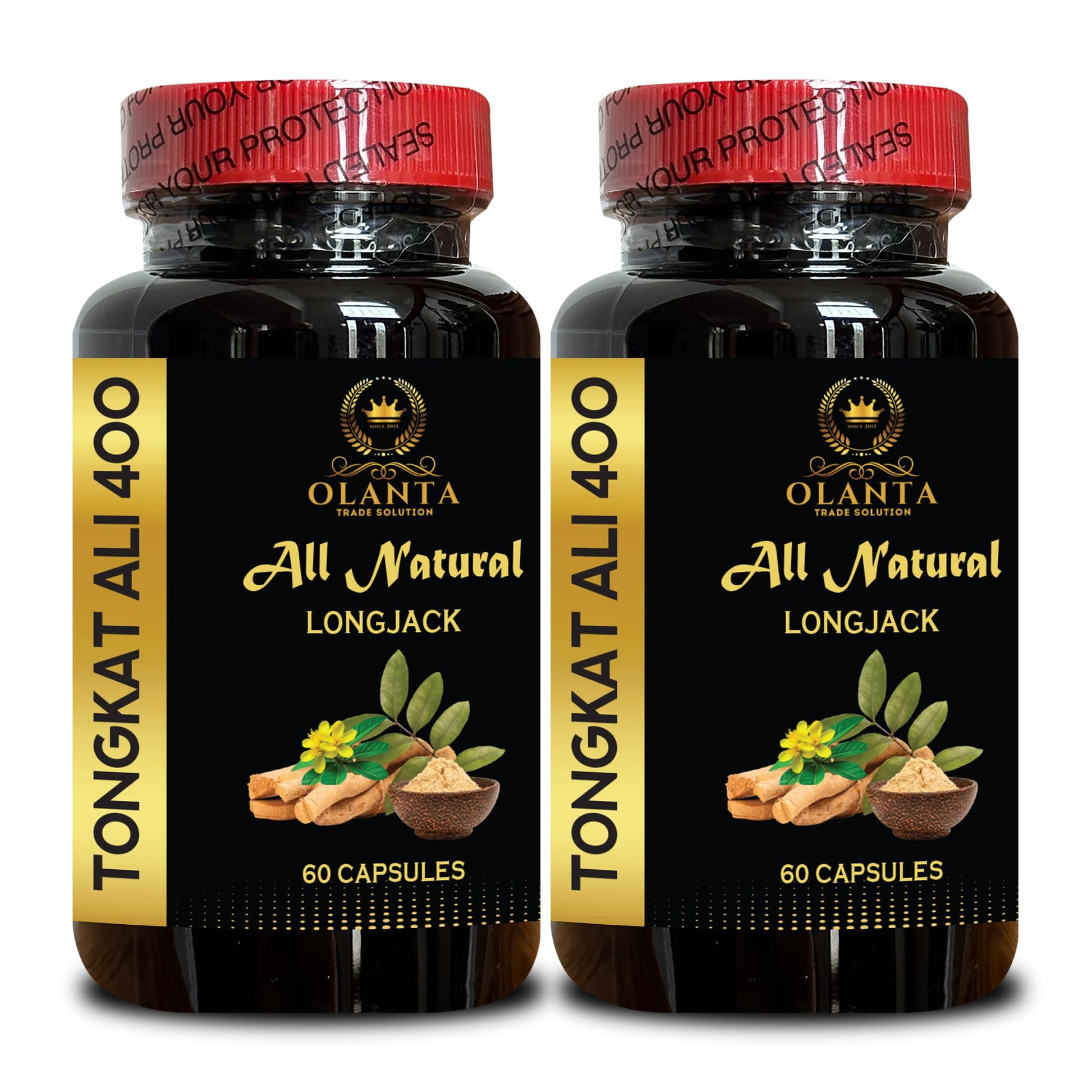 OLANTA TRADE SOLUTION Tongkat Ali Longjack Capsules 120 Count