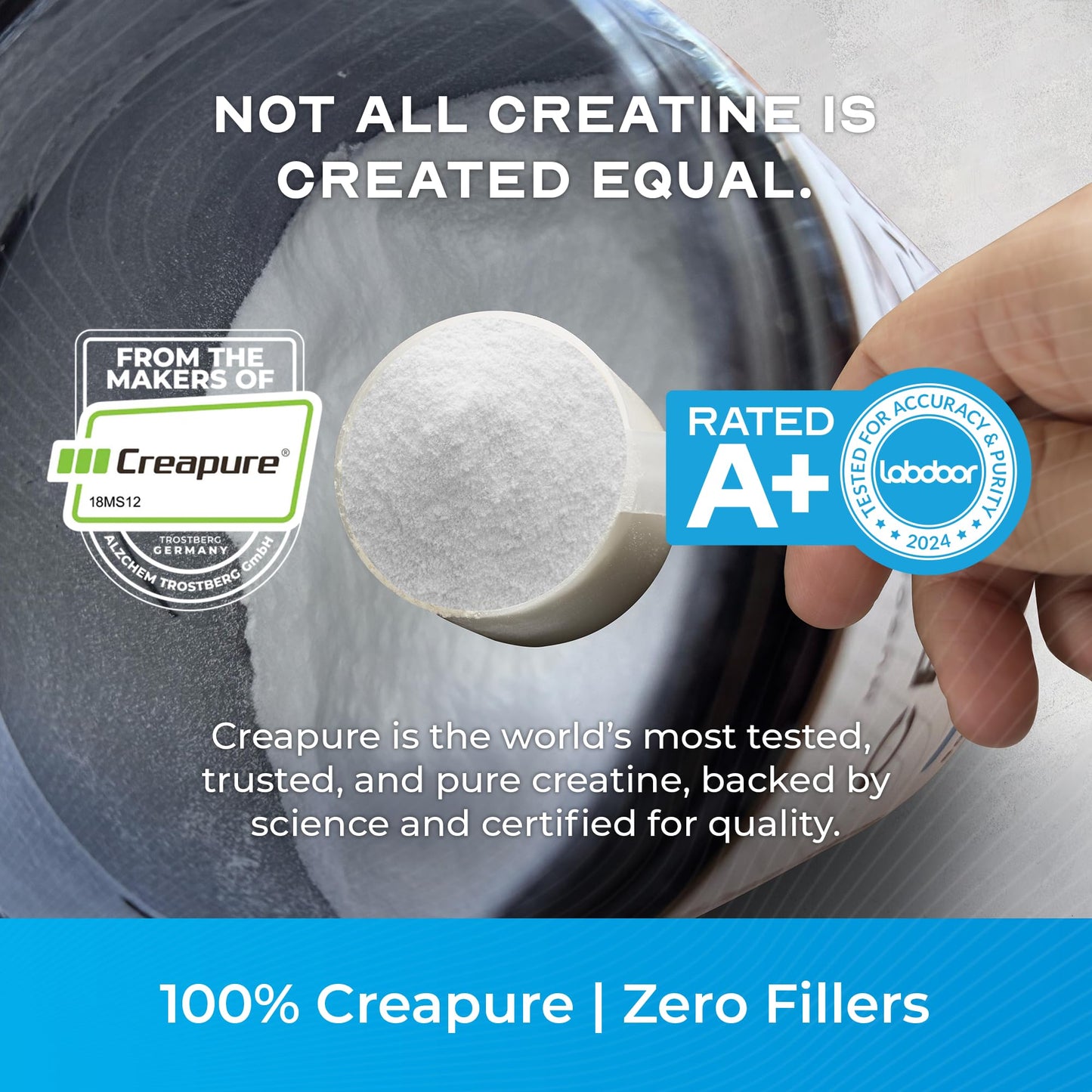 Muscle Feast Creapure Creatine Monohydrate Powder 300 g
