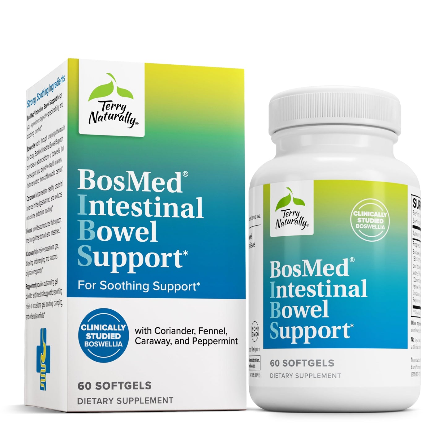 Terry Naturally BosMed Intestinal Bowel Support Softgels 60 Count