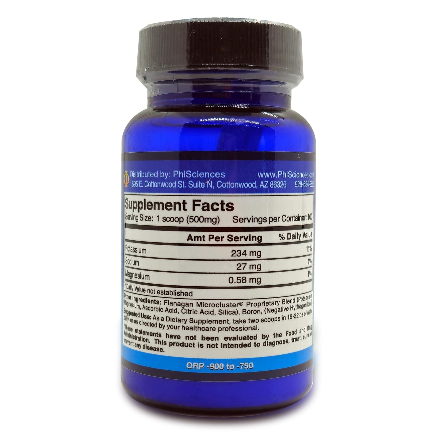 Phi Sciences Patrick Flanagan's Mega Hydrate Powder 1.76 Ounce