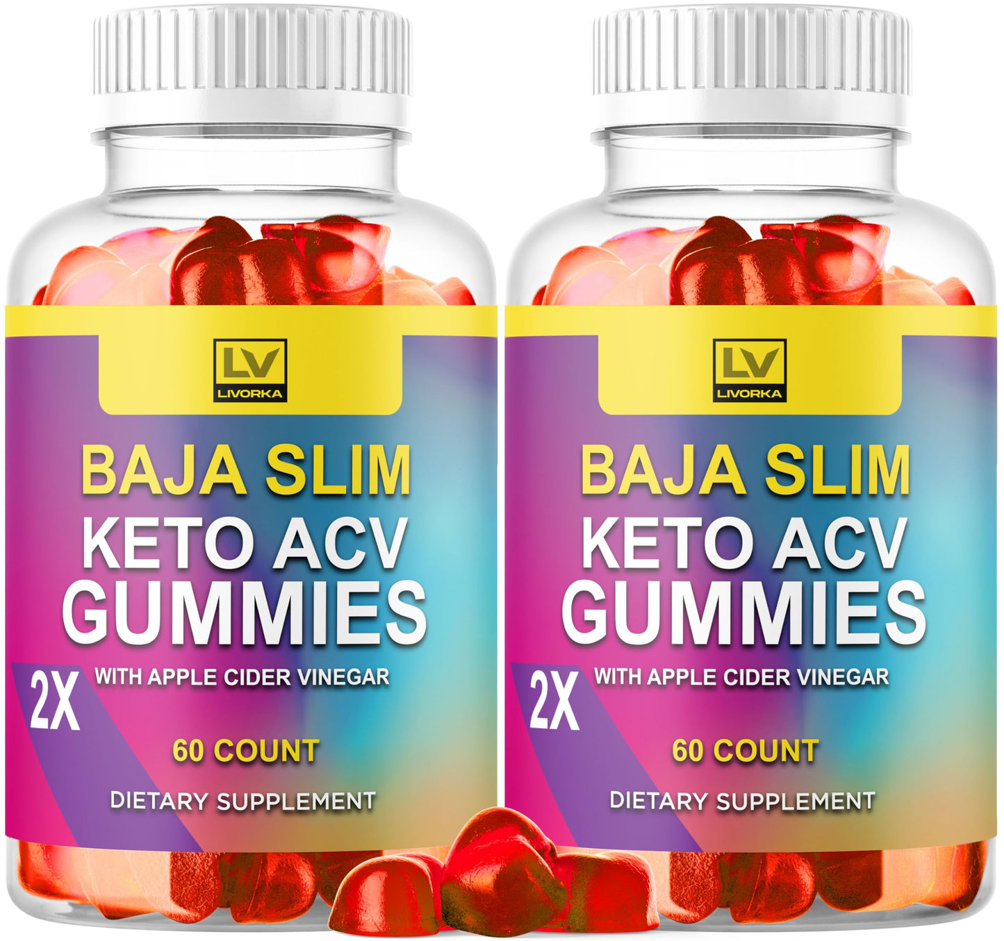 LIVORKA Baja Slim Keto Gummies 120 Gummies