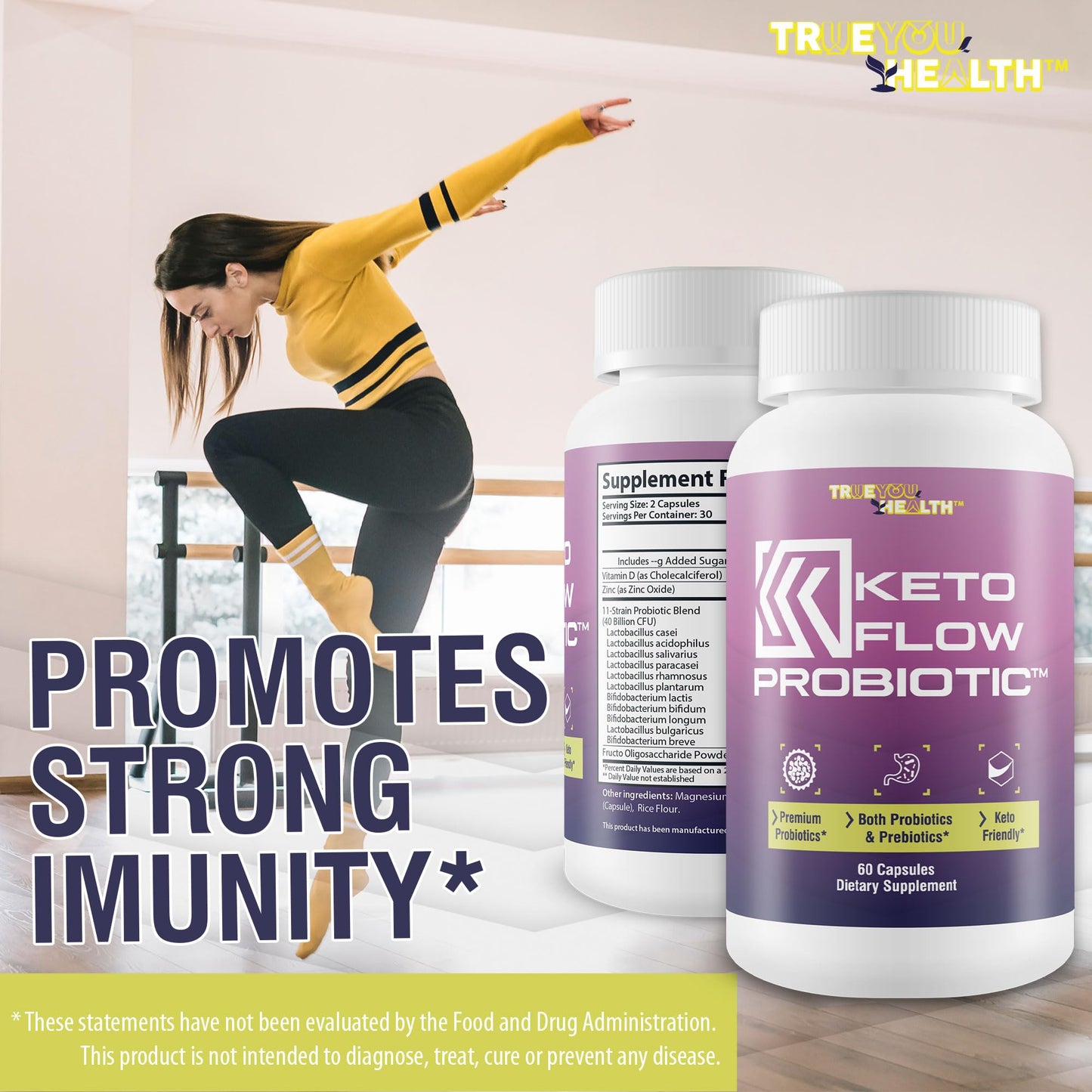 Generic KETO FLOW PROBIOTIC Capsule 1 Count