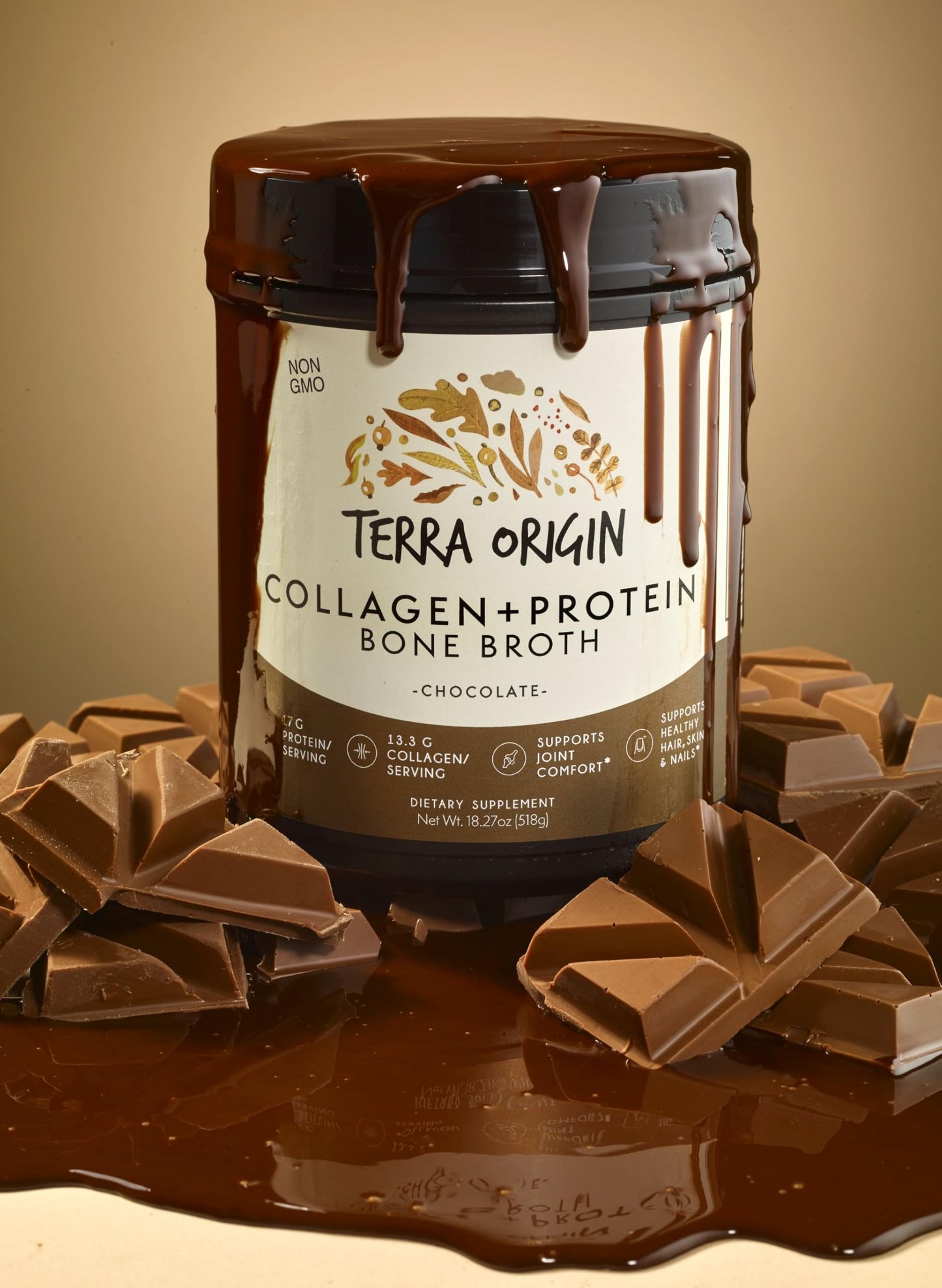 TERRA ORIGIN Collagen Peptides Powder, 18.9 oz