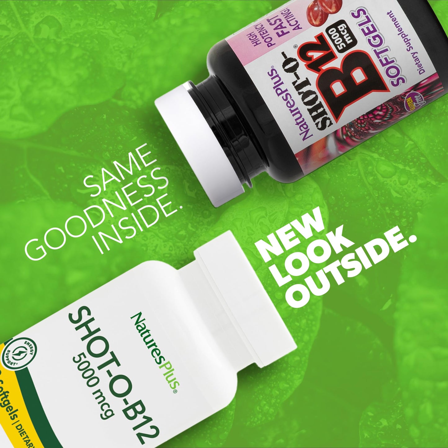 NaturesPlus Shot-O-B12 30 Softgels