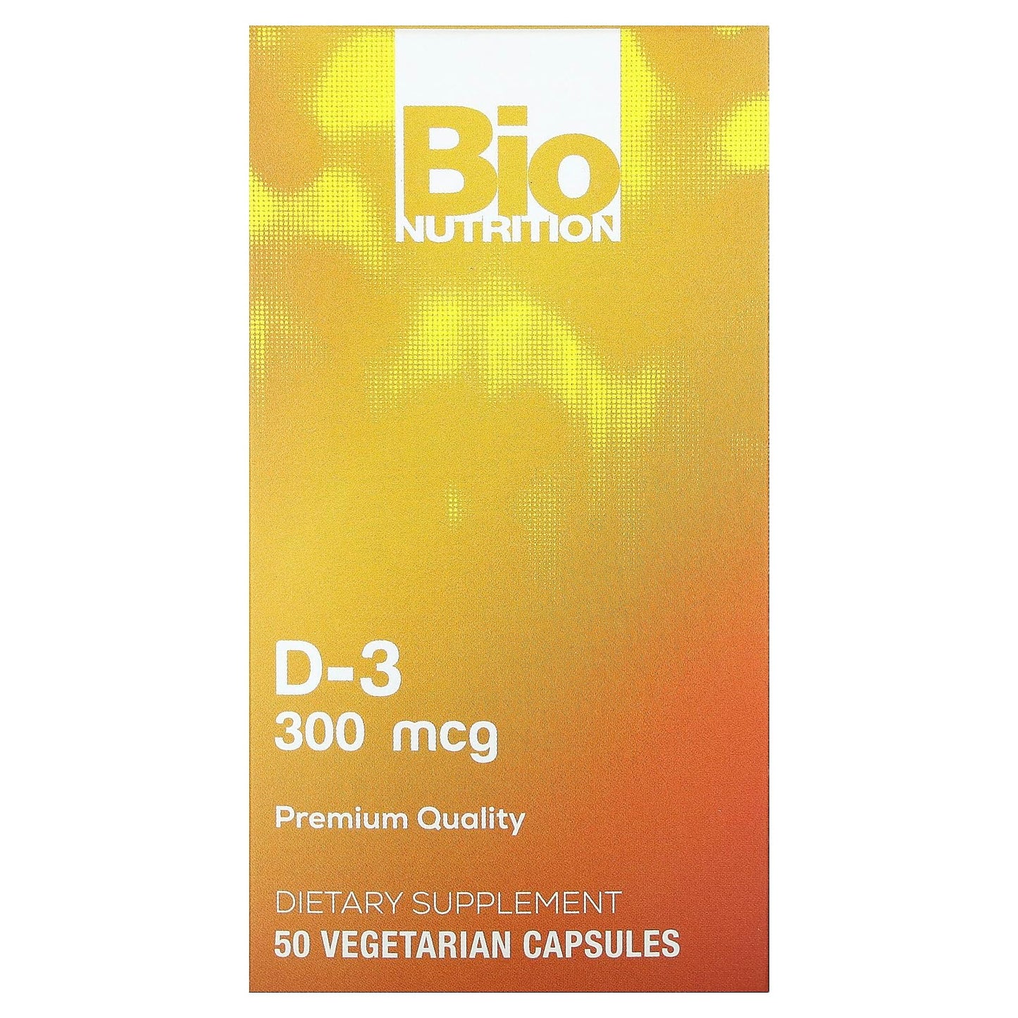 Bio Nutrition Vitamin D3 12000 IU Capsule, 50 Capsules