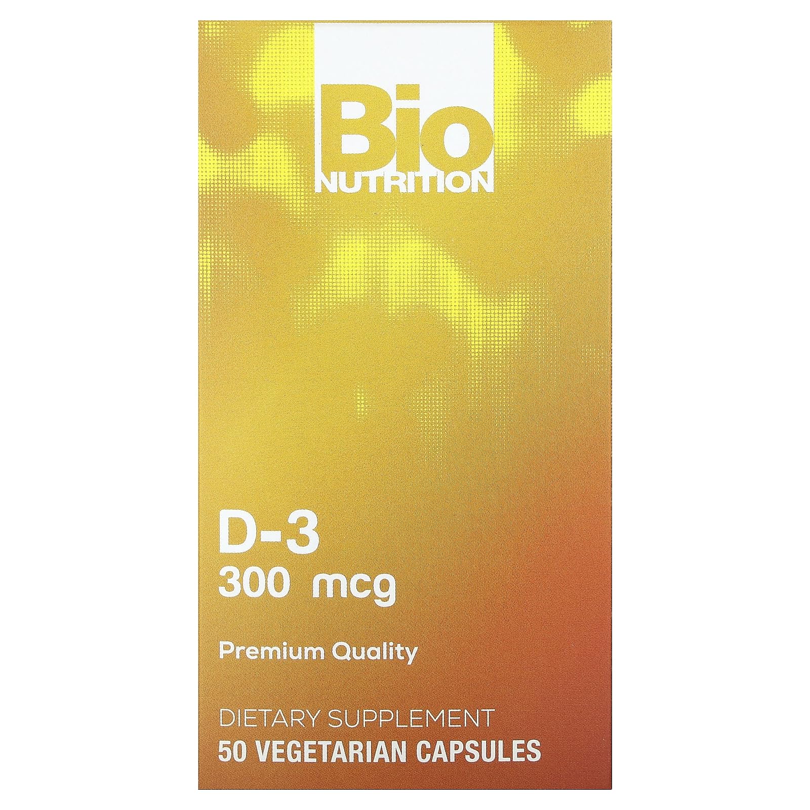 Bio Nutrition Vitamin D3 12000 IU Capsule, 50 Capsules