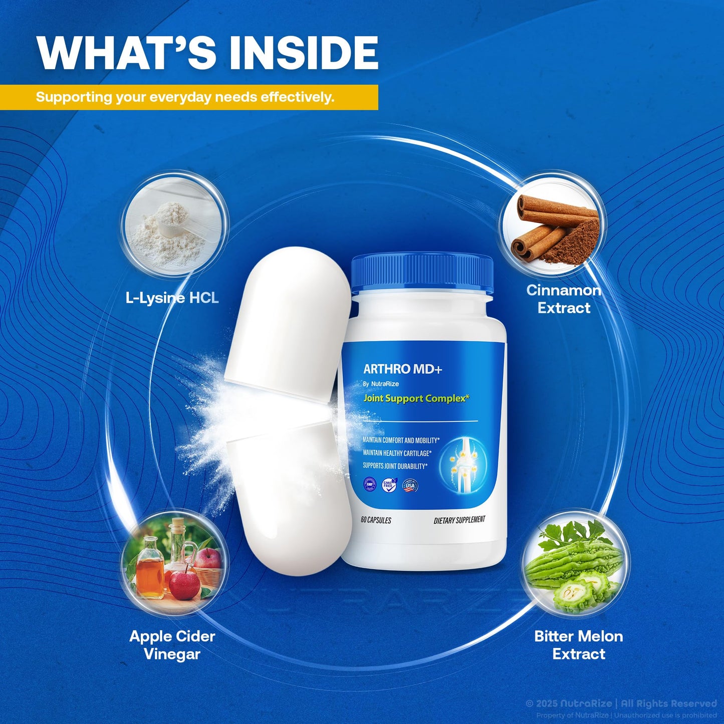 NutraRize Arthro MD+ Capsules 60 Capsules