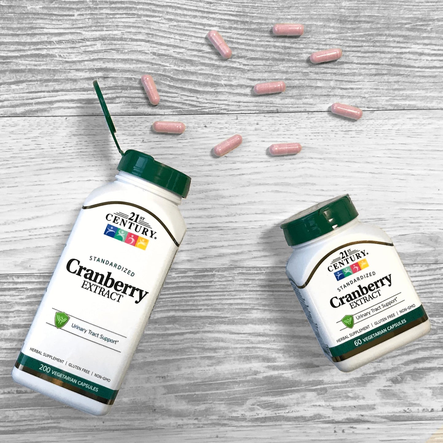 21st Century Cranberry Extract, Standardized Capsules, 400 Count
