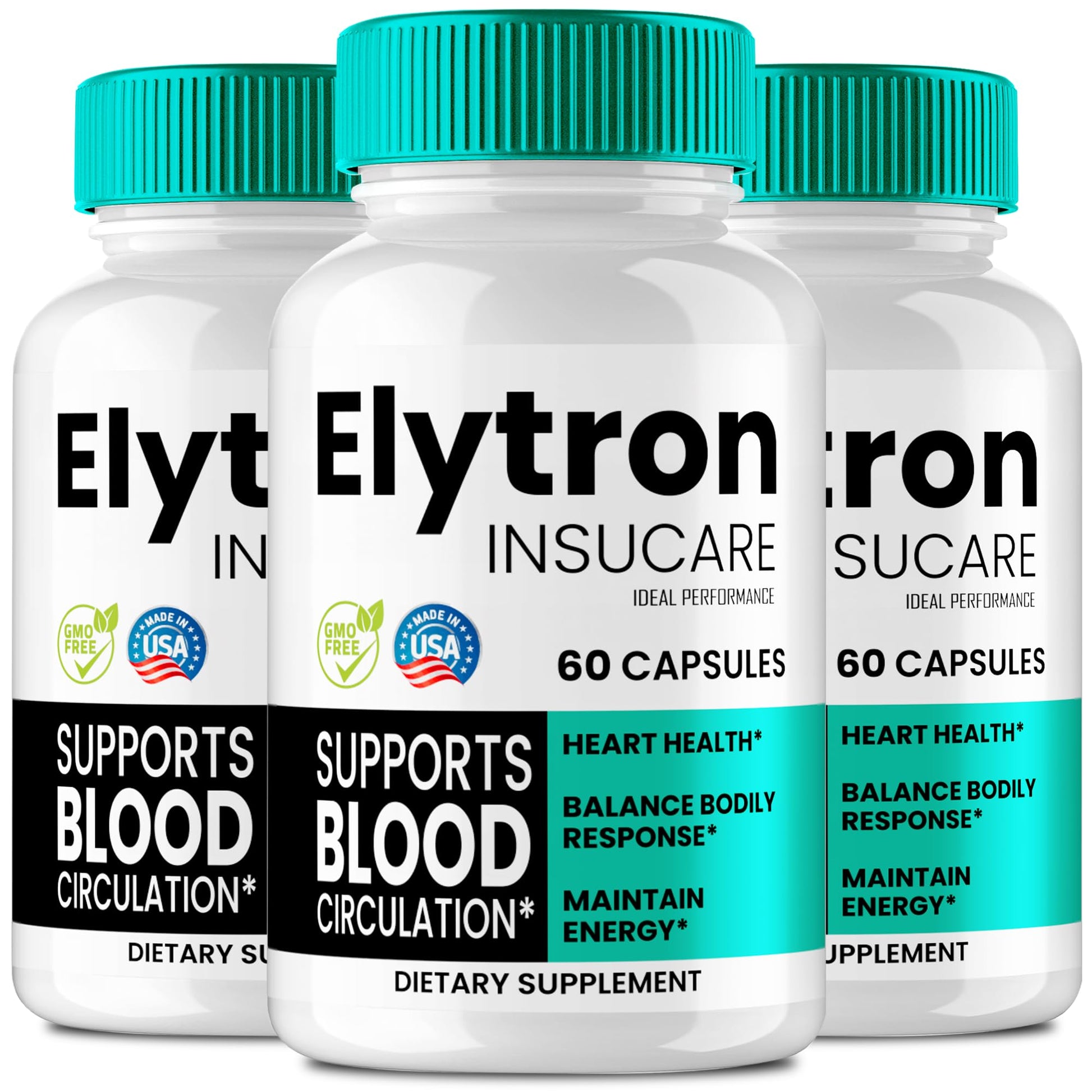 IDEAL PERFORMANCE Elytron Insucare Advanced Blood Formula Capsules 180 Count