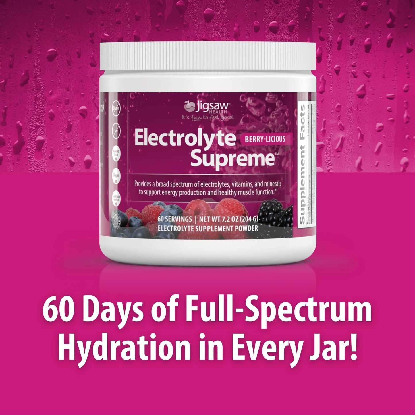 Jigsaw Health Electrolyte Supreme Powder 11.4