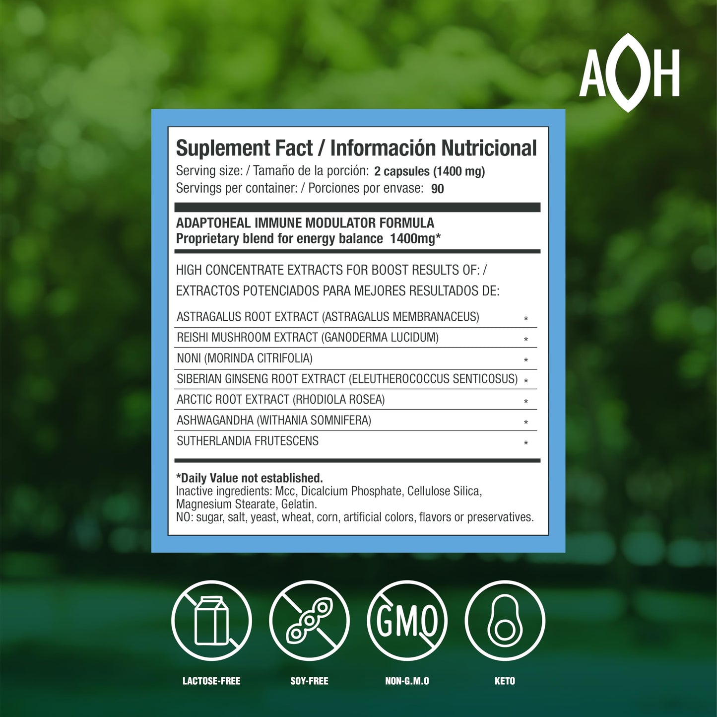 ADAPTOHEAL Immodulator 180 Capsules
