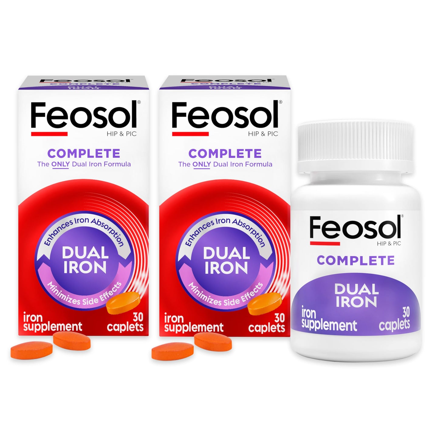 Feosol Complete Iron Supplement Capsule, 60 Capsules