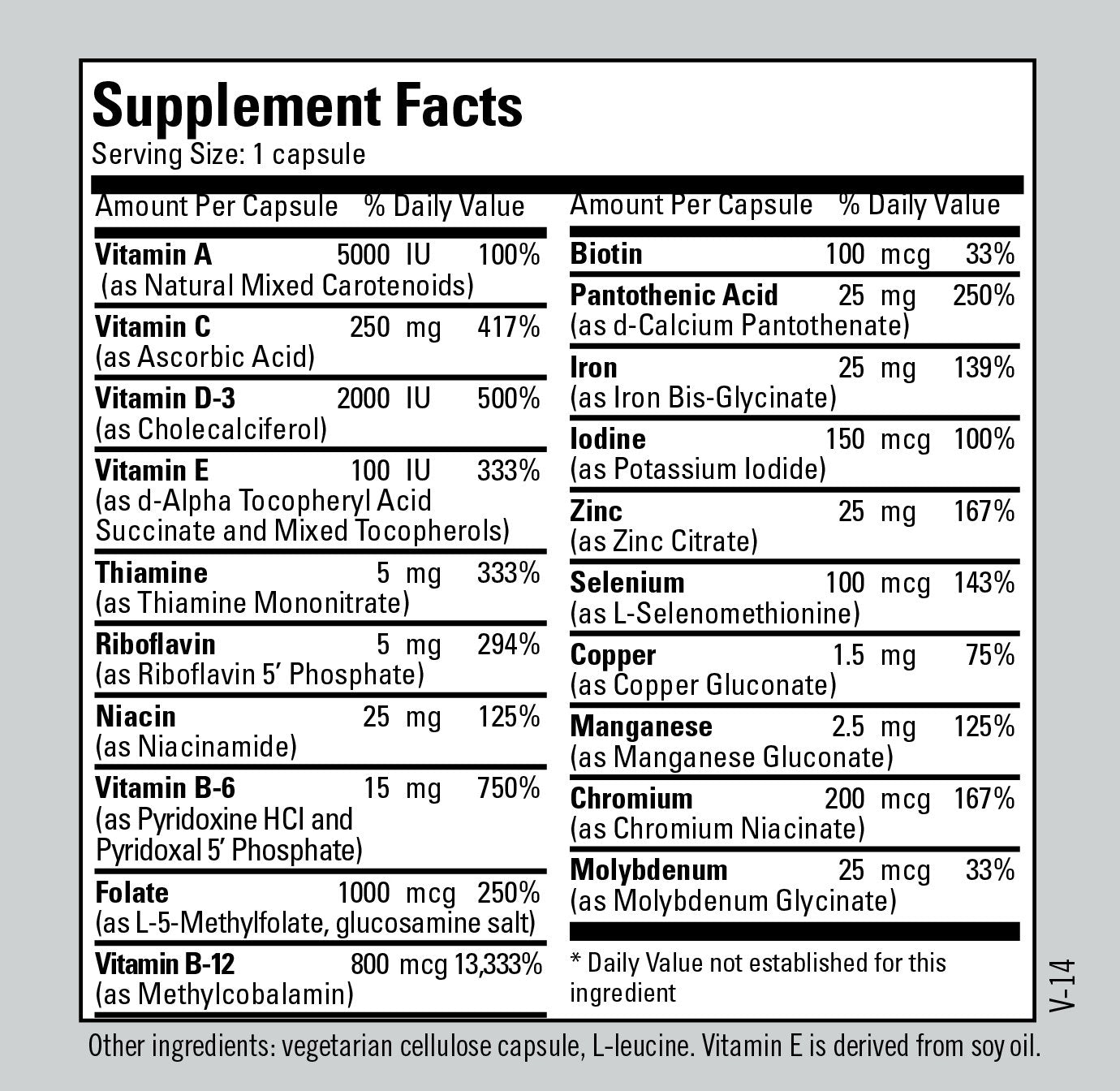 Metabolic Maintenance Fem One Capsules 100 Count