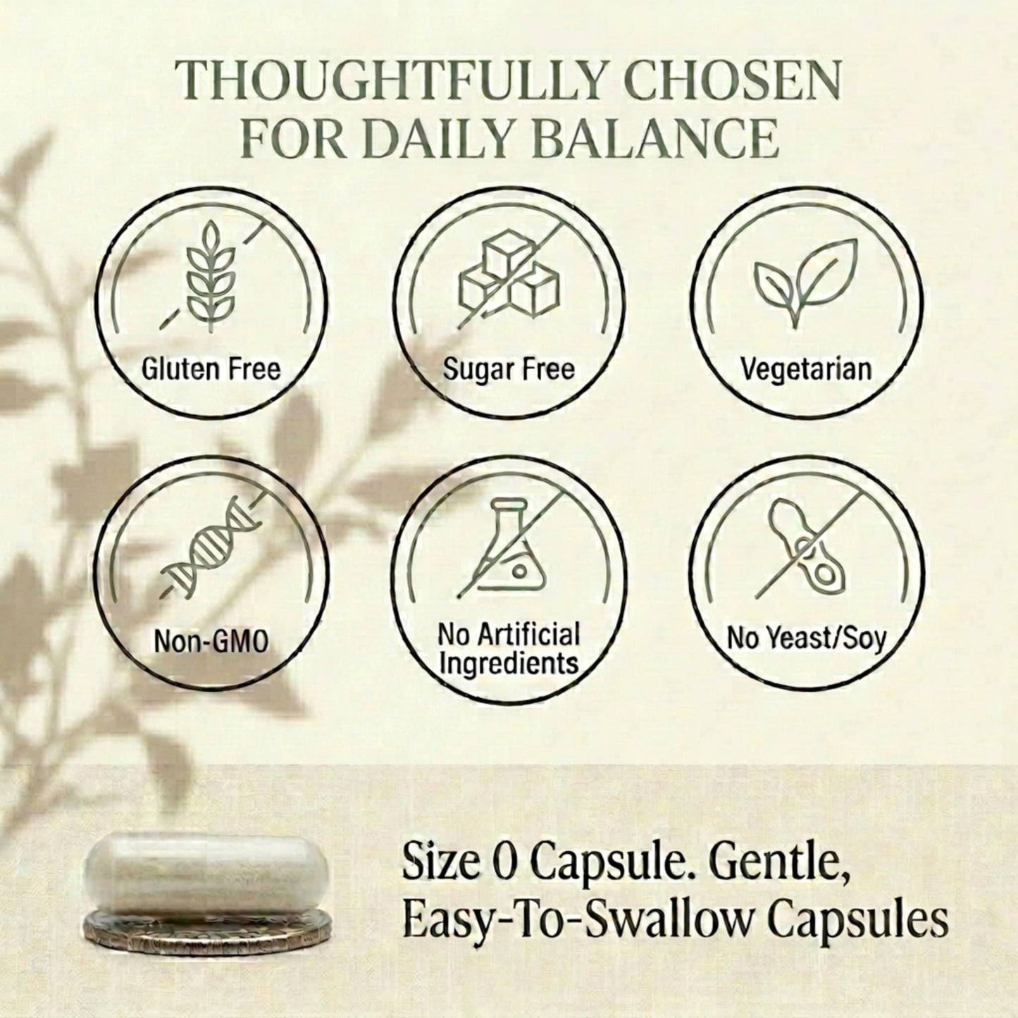 Natural Rhythm Triple Calm Magnesium Complex Capsules, 120 Count