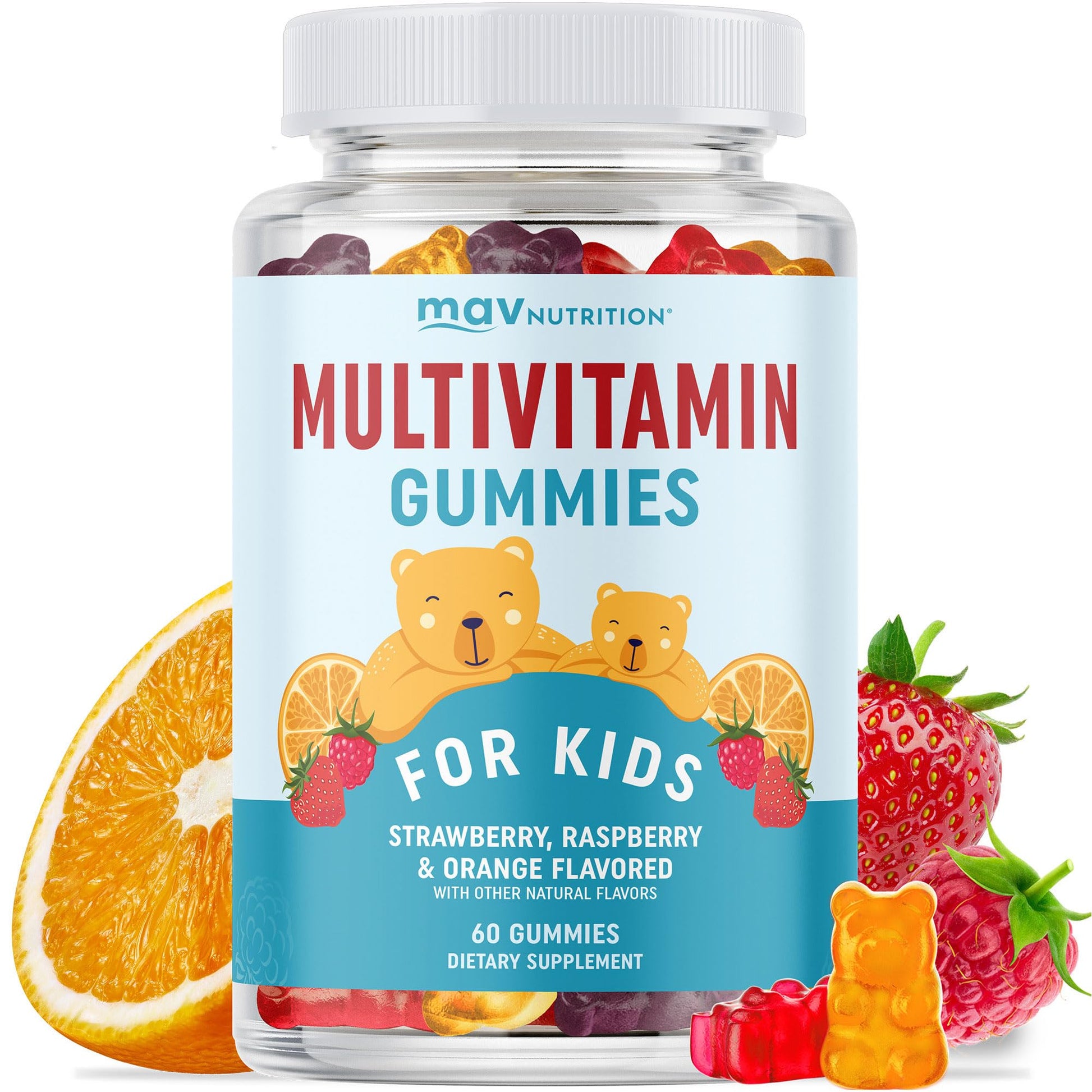 MAV NUTRITION Kids Multivitamin Gummies 90 Count