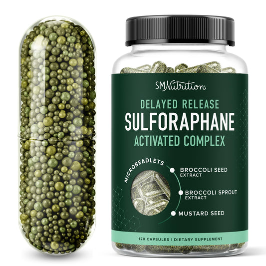 50MG Sulforaphane Supplement from Broccoli Sprouts, Doctor-Formulated