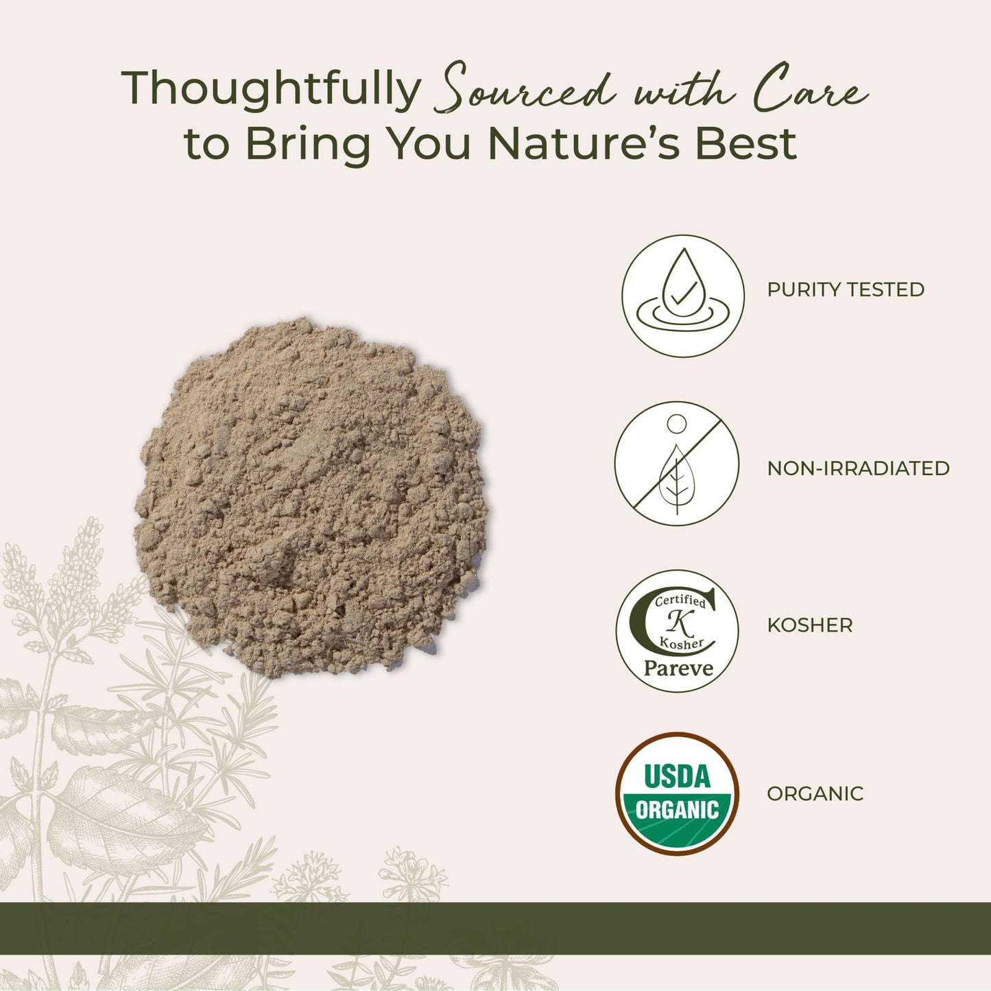 Starwest Botanicals Organic Marshmallow Root Powder, 4 oz