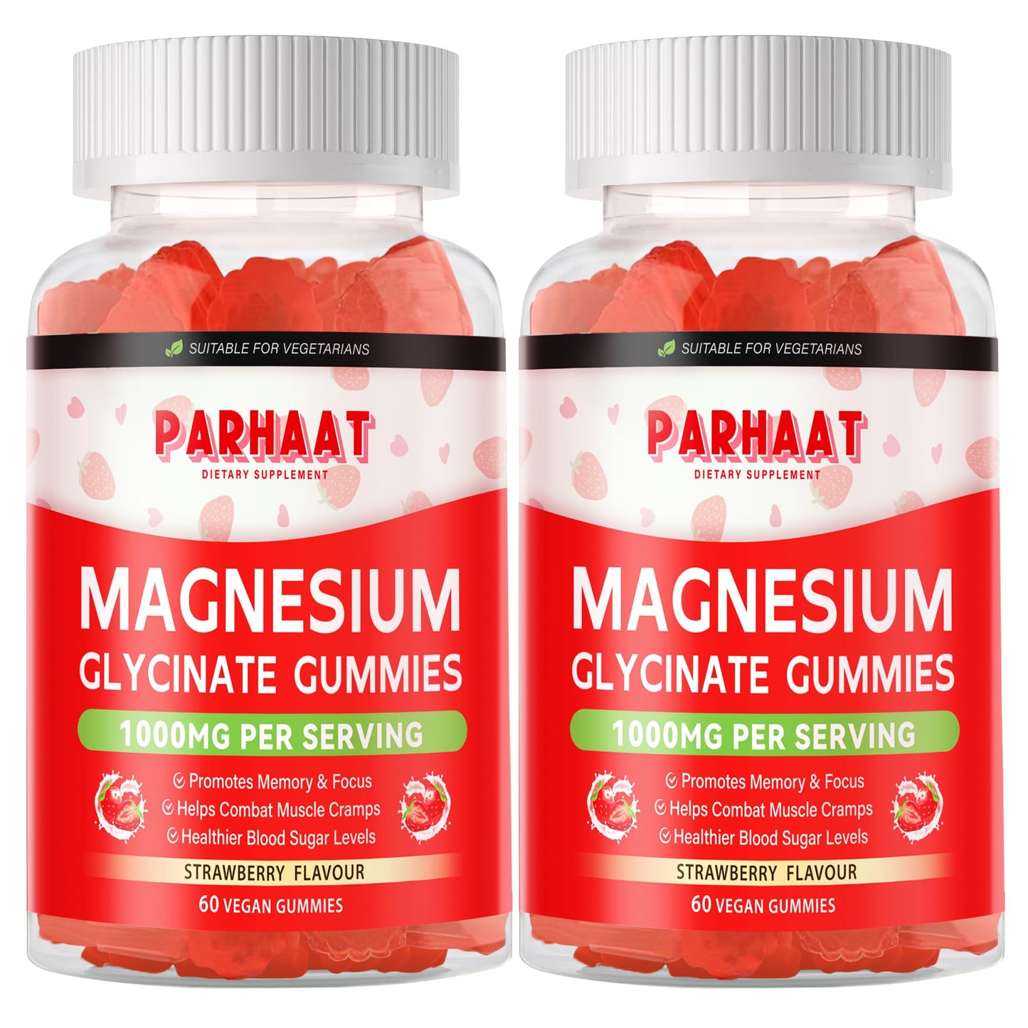 Parhaat Magnesium Glycinate Gummies 120 Gummies