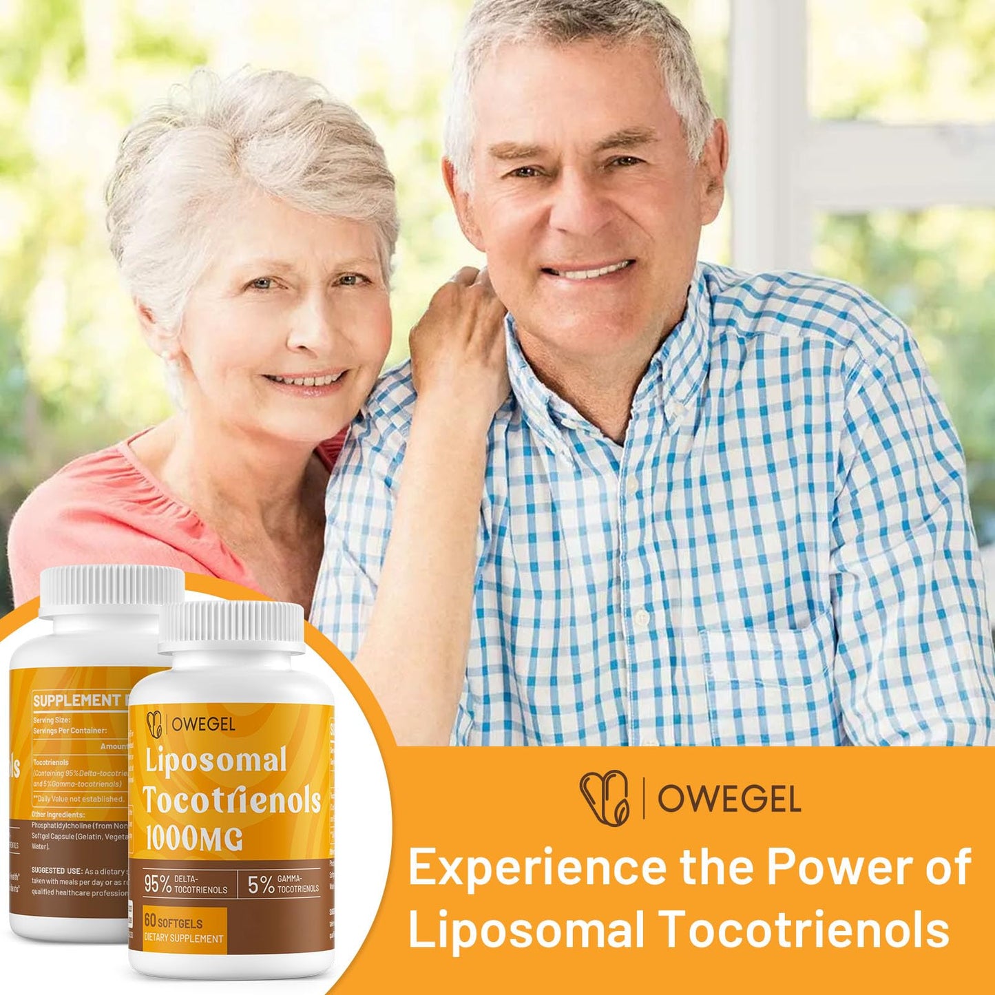owegel Liposomal Tocotrienols 1000 mg Softgels 120