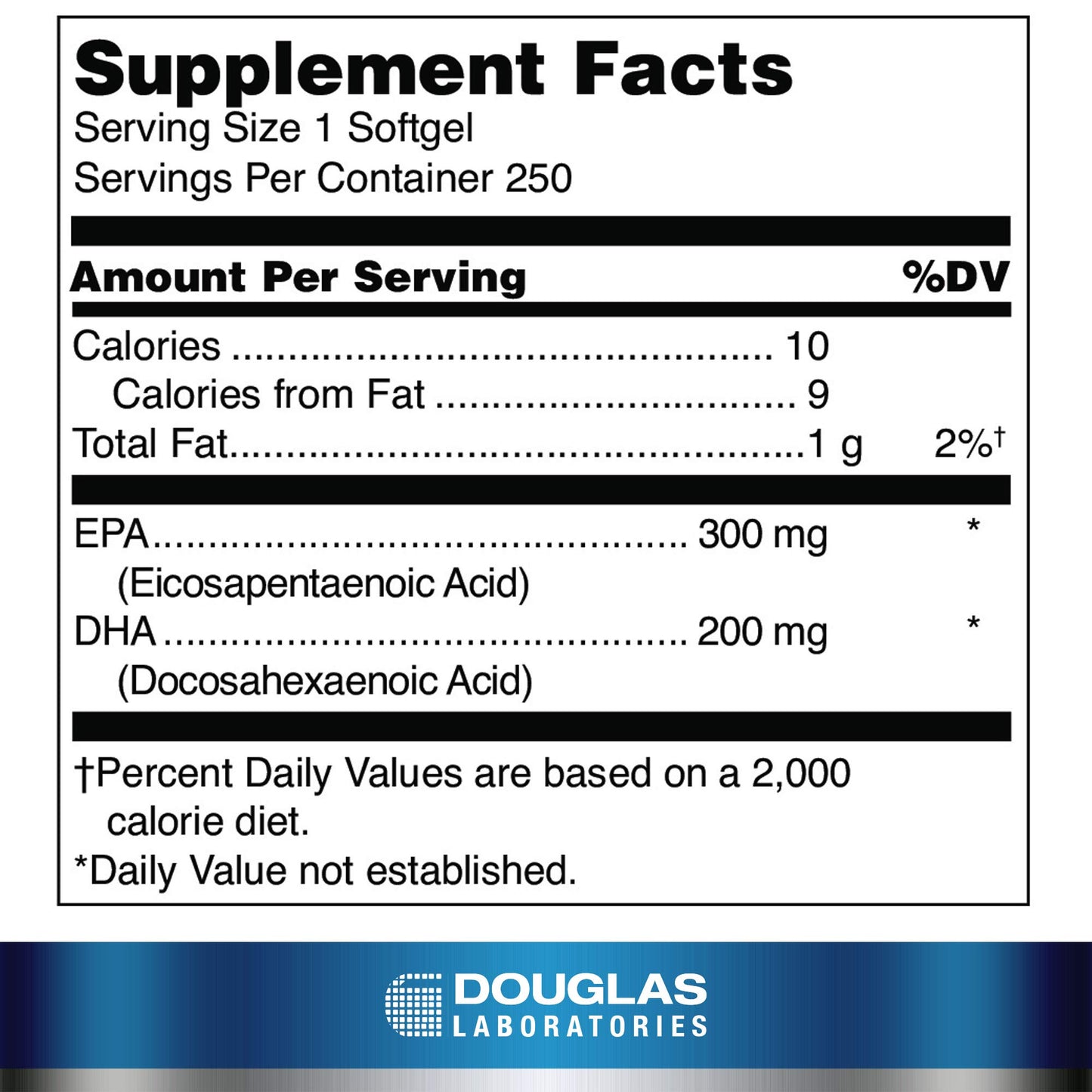Douglas Laboratories Opti-EPA 500 Capsule, 250 Capsules