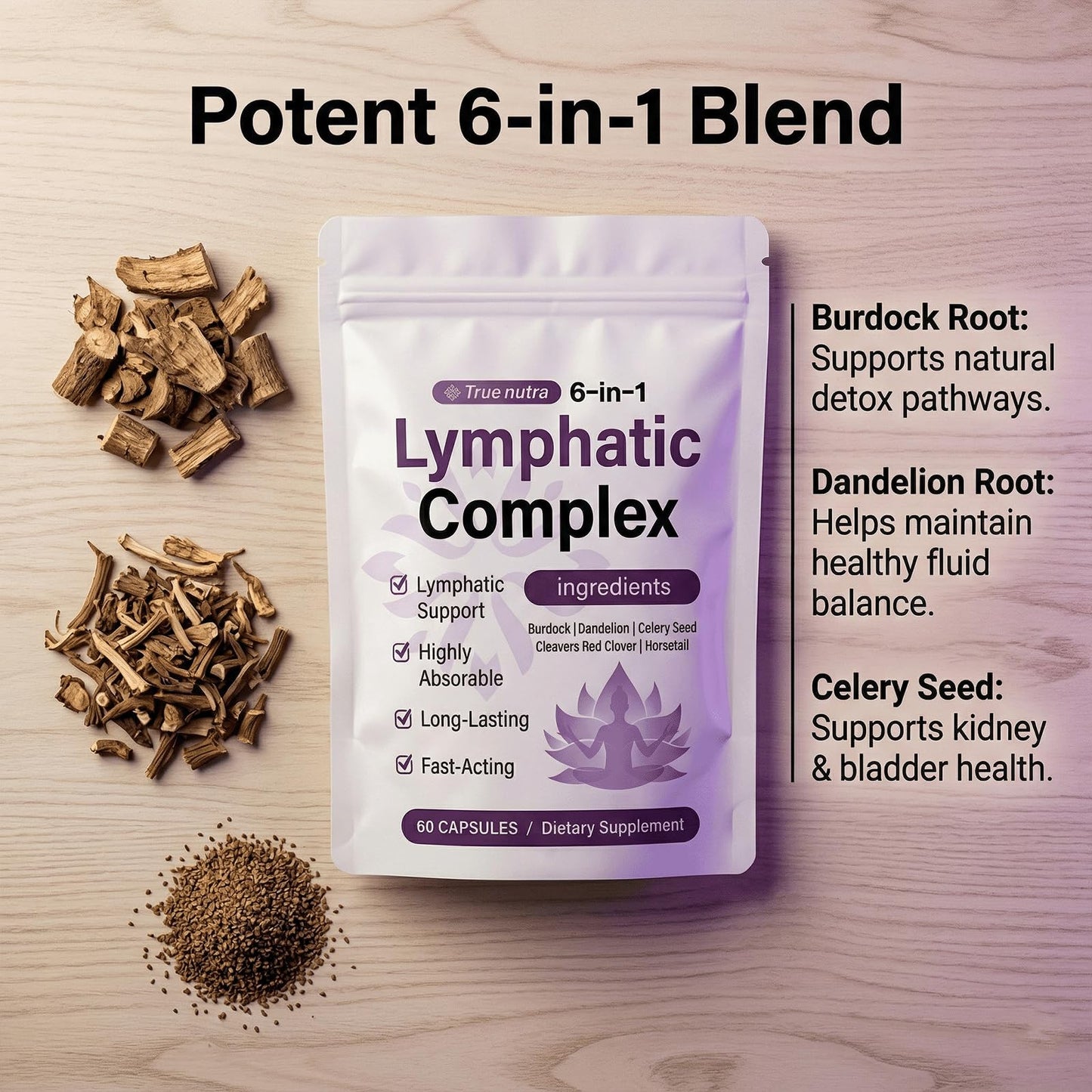 True Nutra Lymphatic Complex Softgel 1
