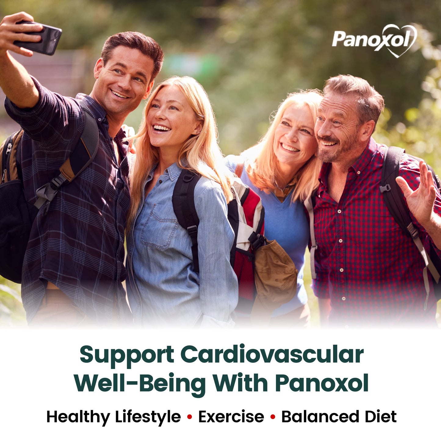 Panoxol Blood Pressure Supplements Nitric Oxide Capsules 360
