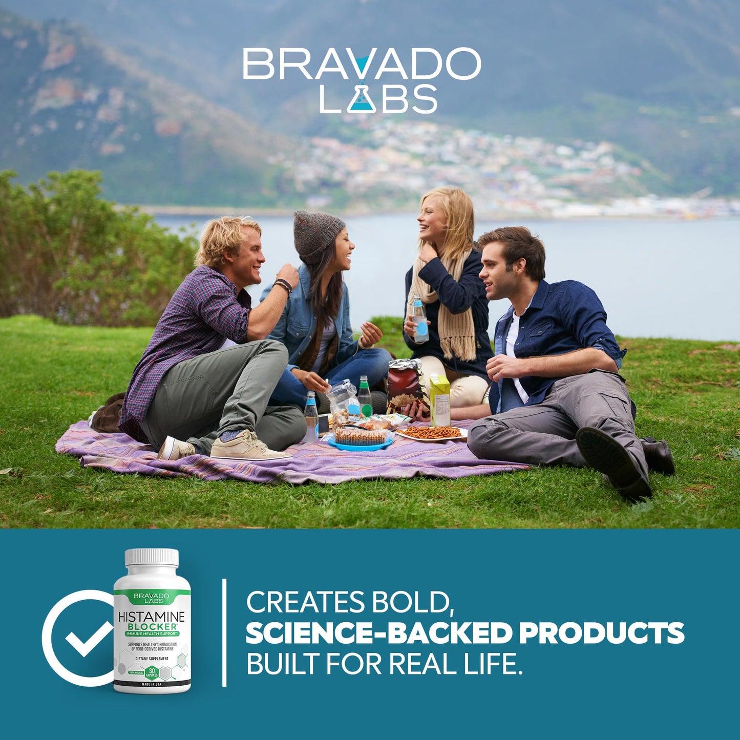 Bravado Labs DAO Enzyme Capsule 30 Count