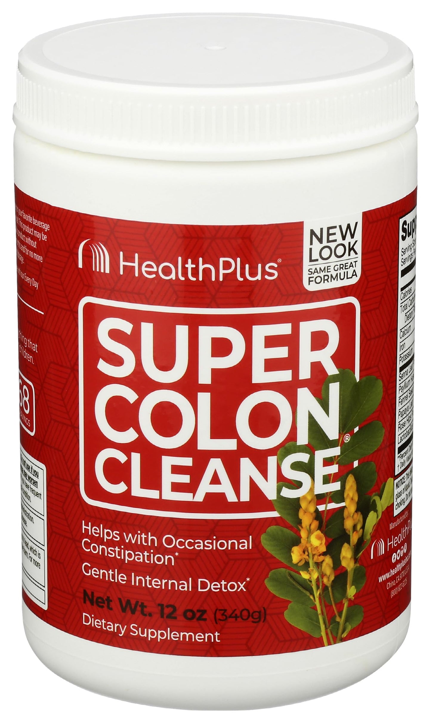 Colon Cleanse Super Colon Cleanse 10-Day Detox Powder, 12 Ounces