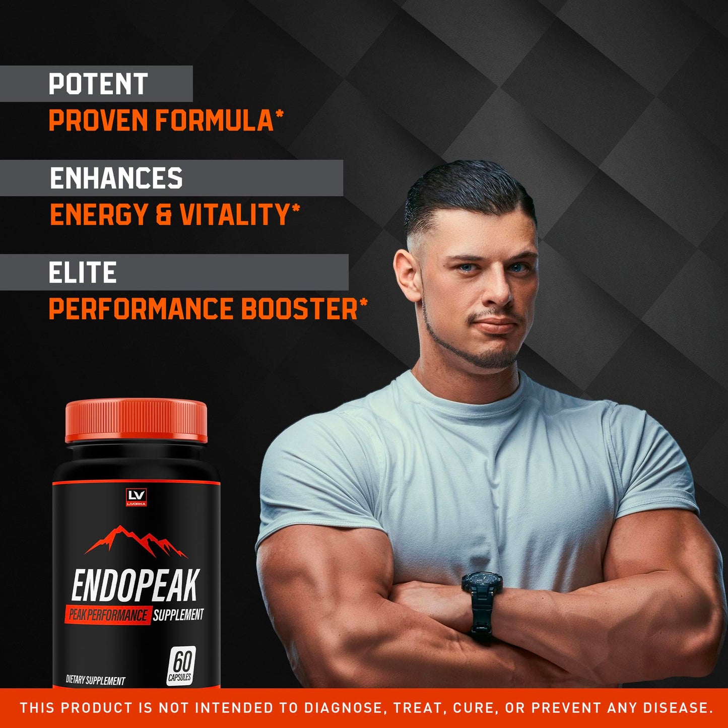 LIVORKA Endopeak Capsules, 180 Capsules