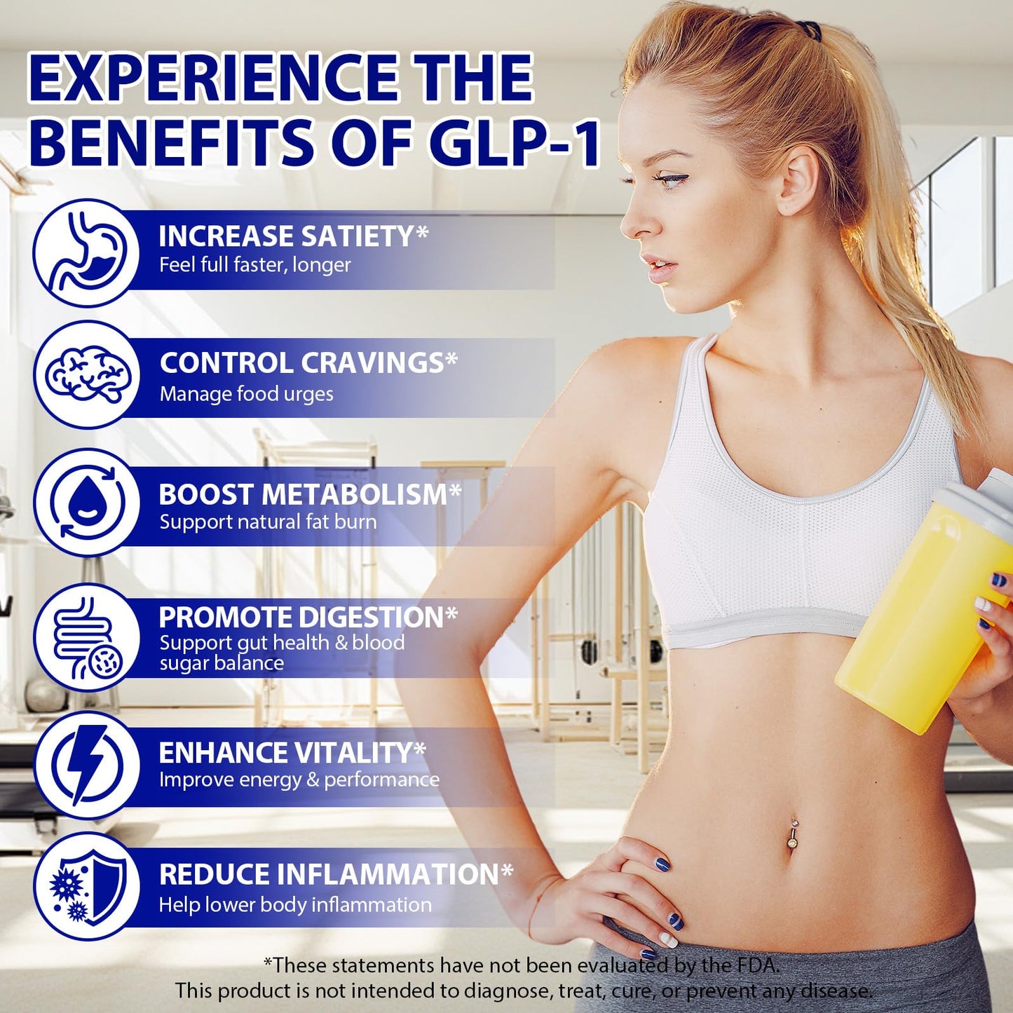 NKKOBSLE GLP-1 Supplement Support 60 Capsules