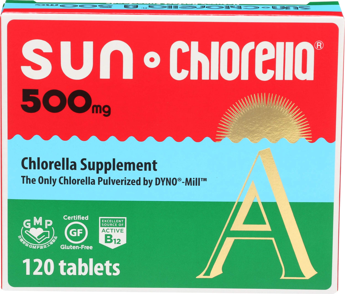 Sun Chlorella Chlorella Tablets 120 Count