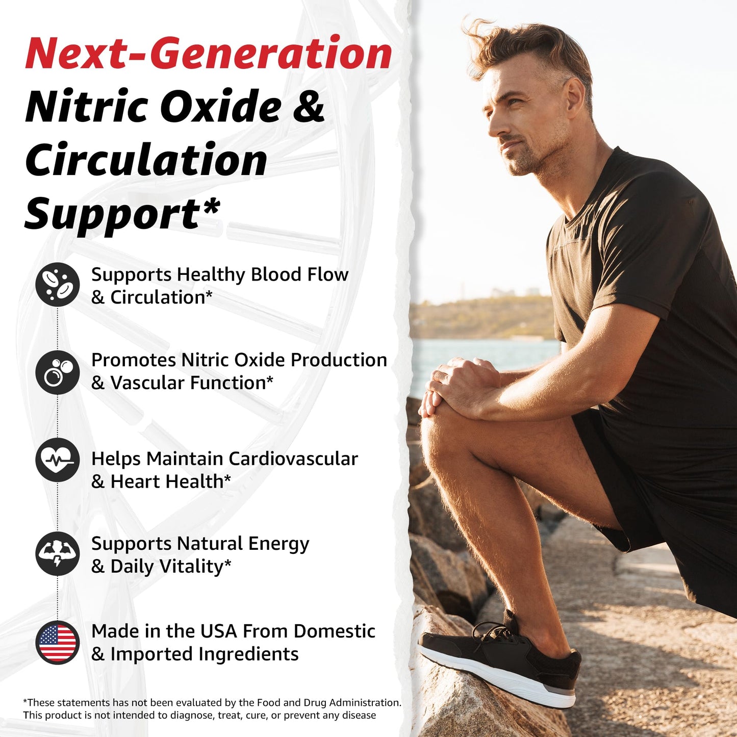 10X Health System Blood Flow Support Capsule 60 Count